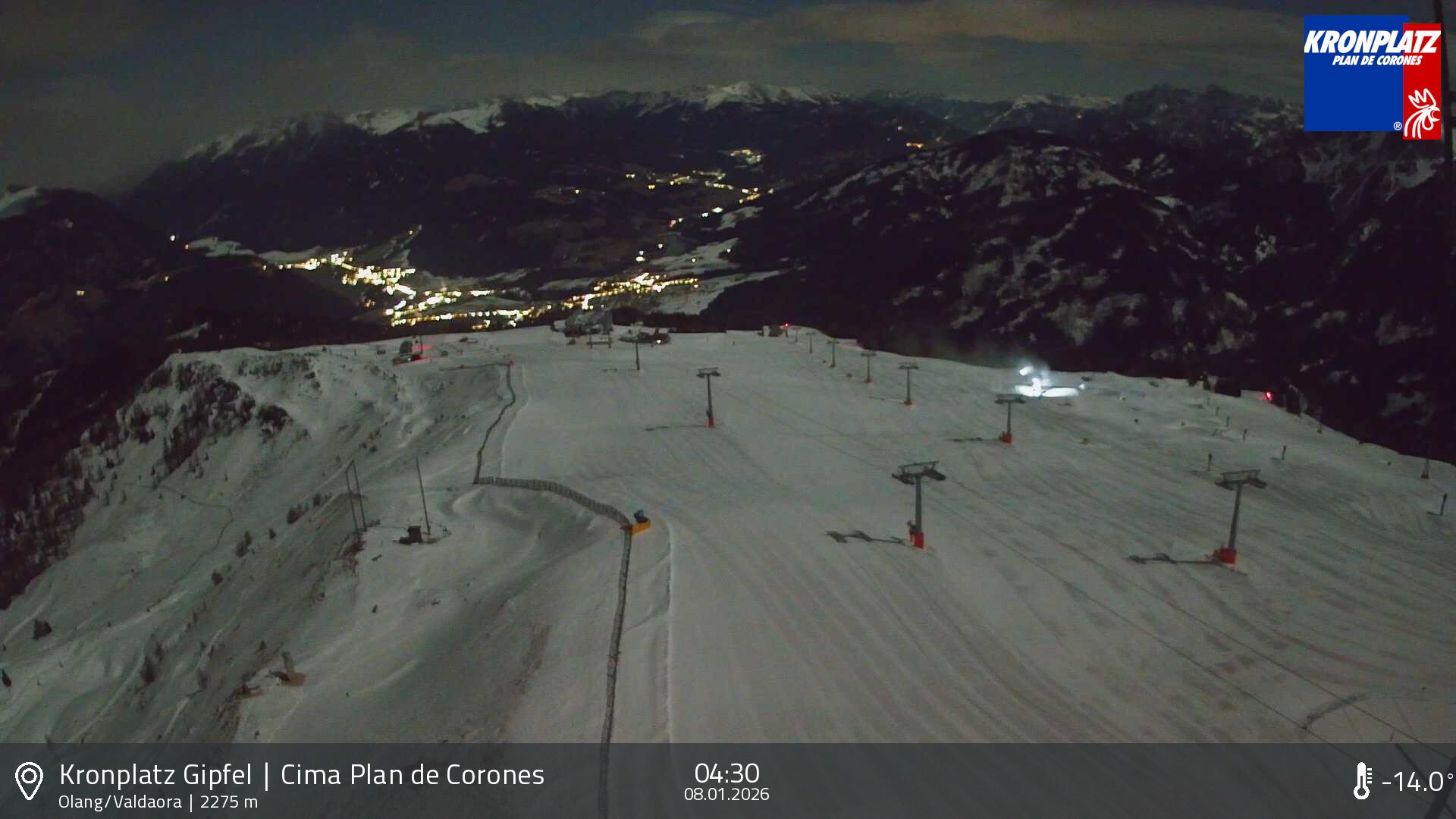 Archived image Webcam Olang, South Tyrol