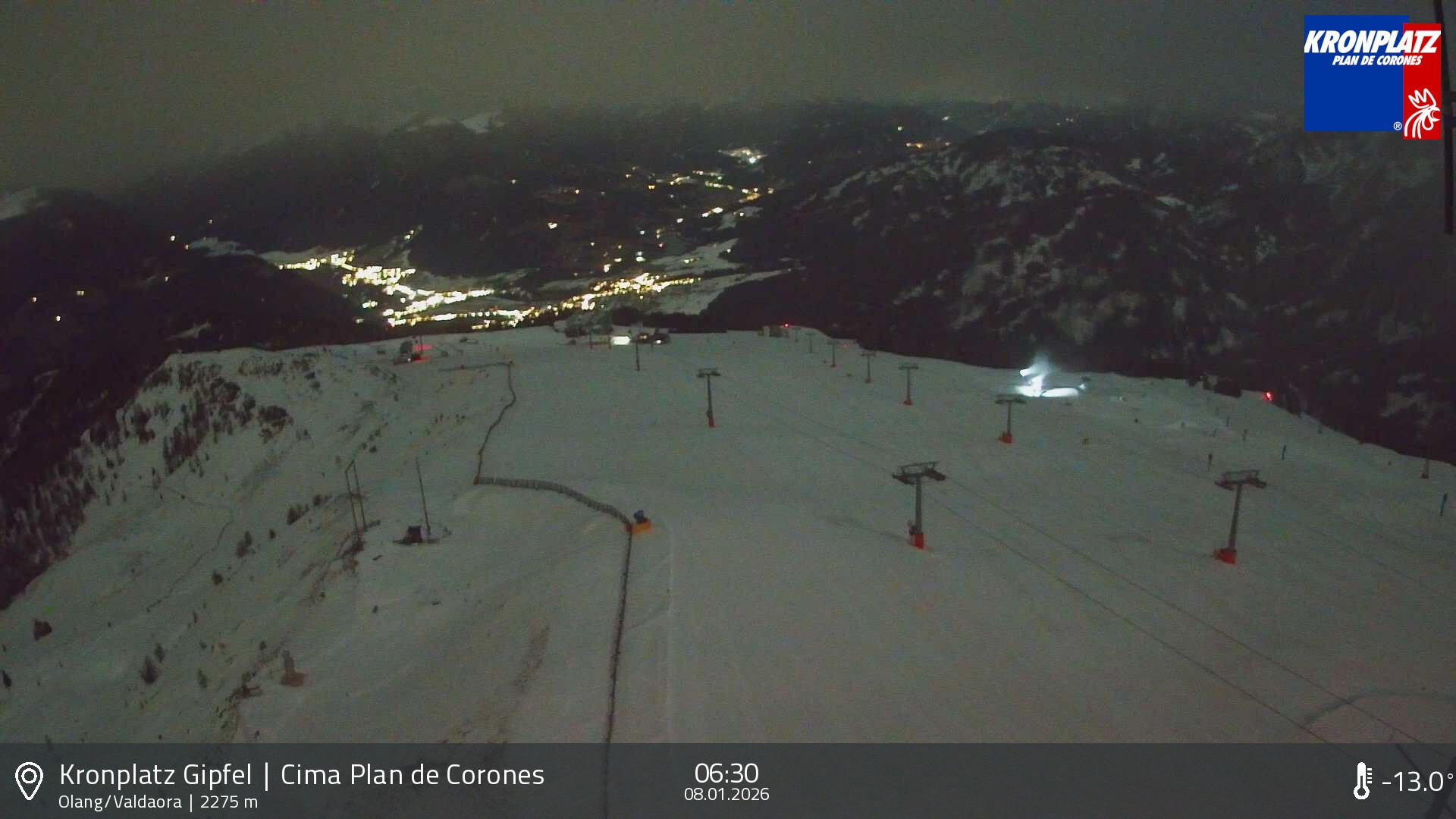 Archived image Webcam Olang, South Tyrol