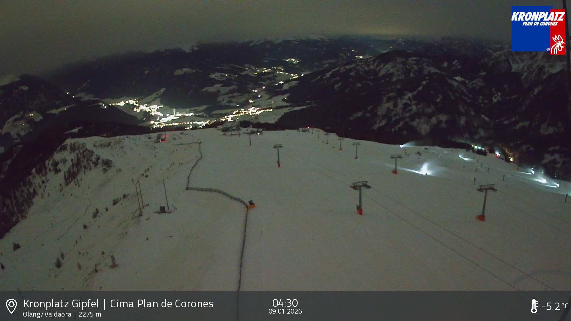 Archiv Foto Webcam Olang, Südtirol