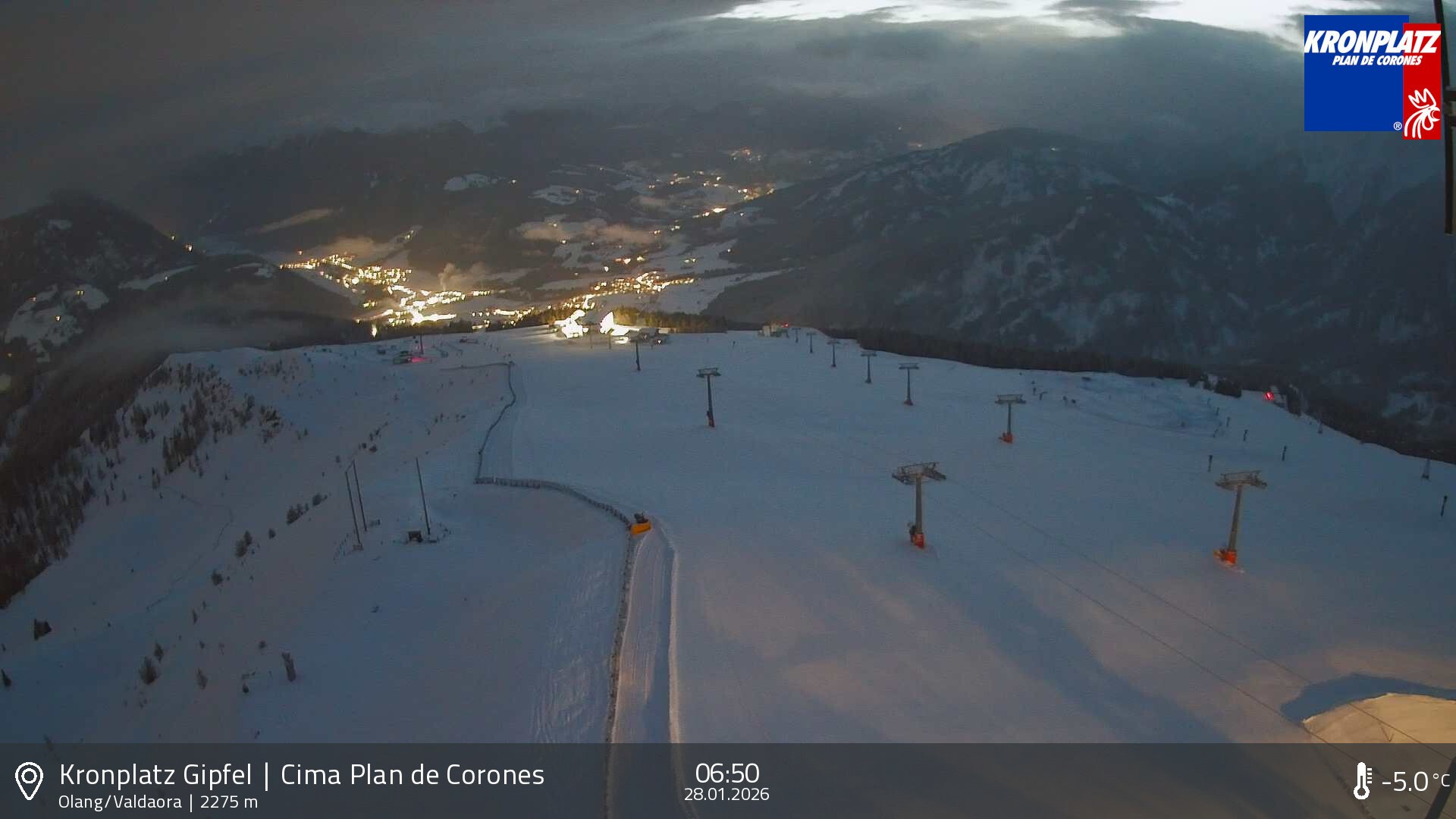 Archiv Foto Webcam Olang, Südtirol