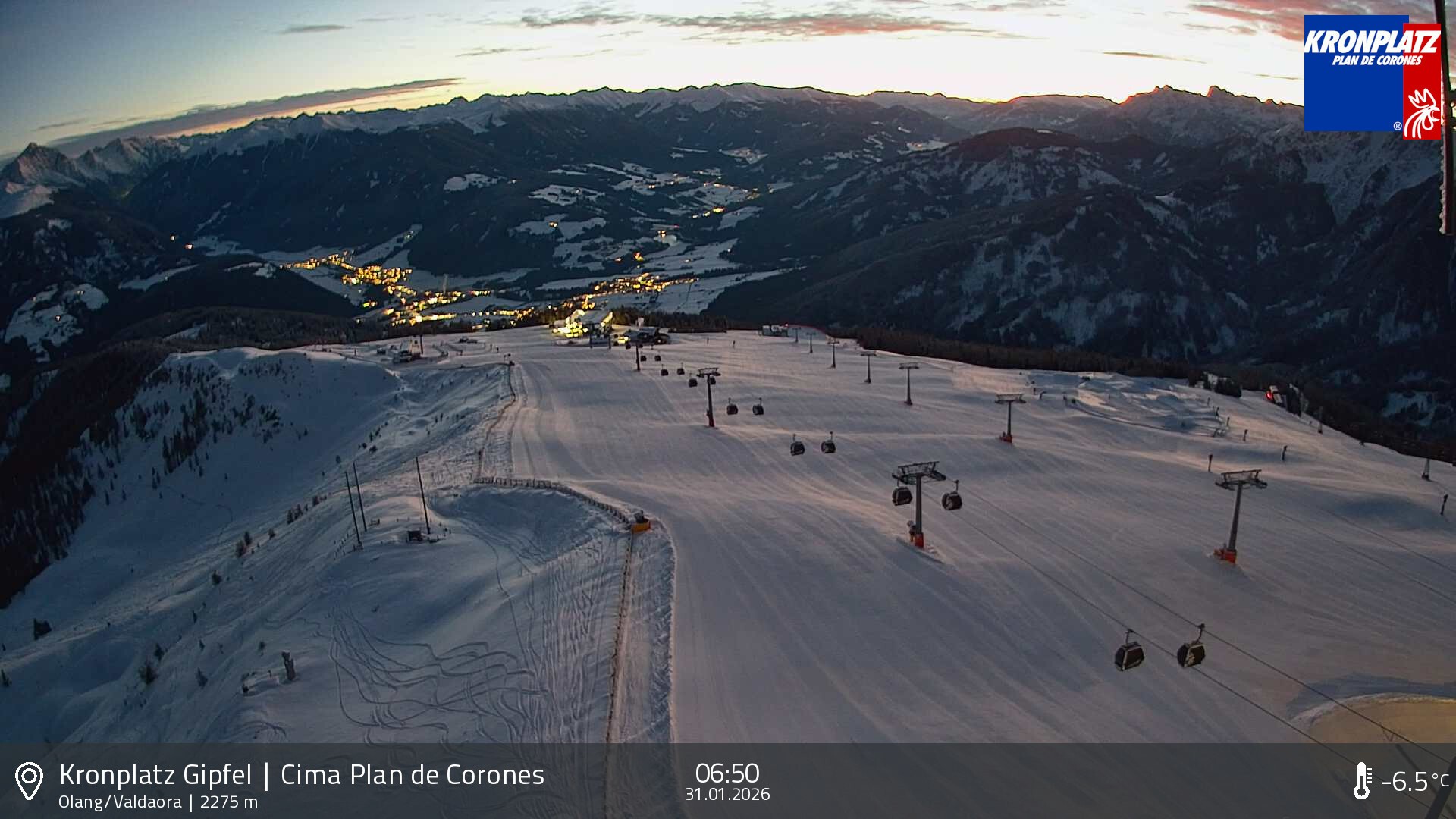 Archiv Foto Webcam Olang, Südtirol