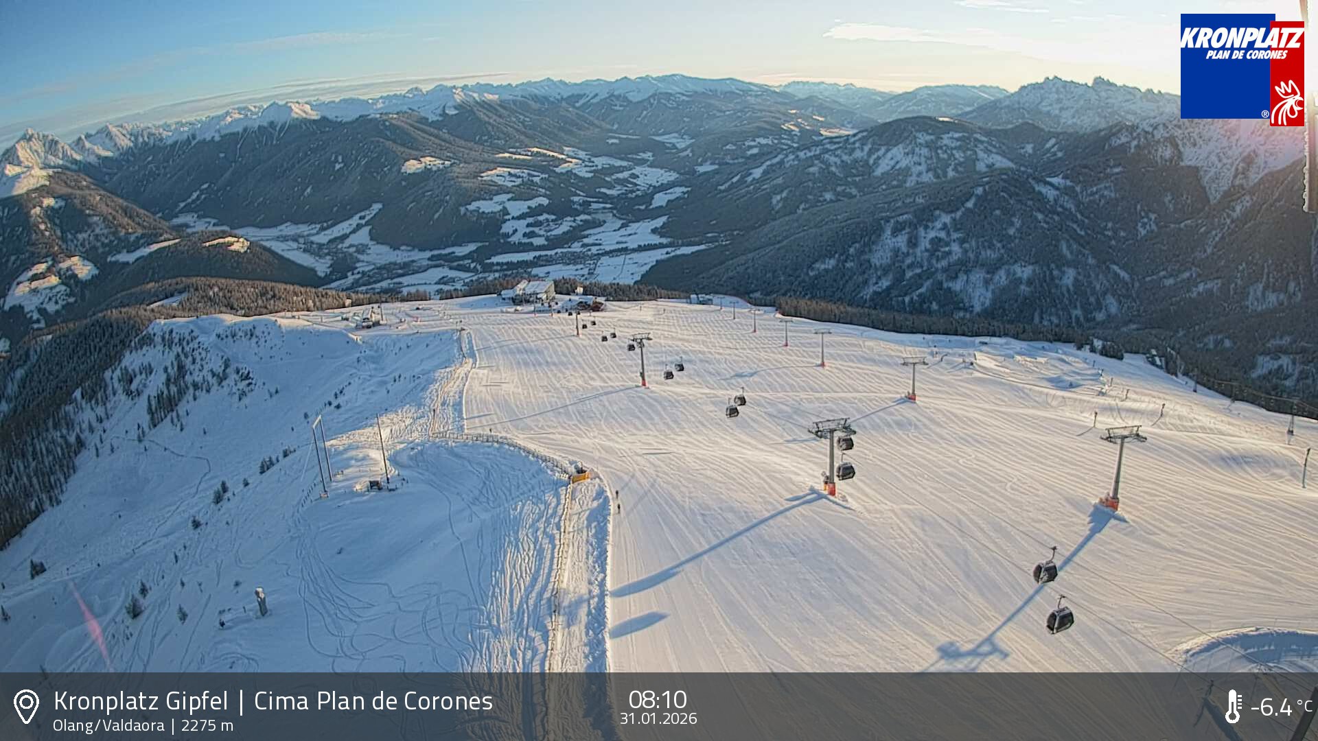 Archiv Foto Webcam Olang, Südtirol