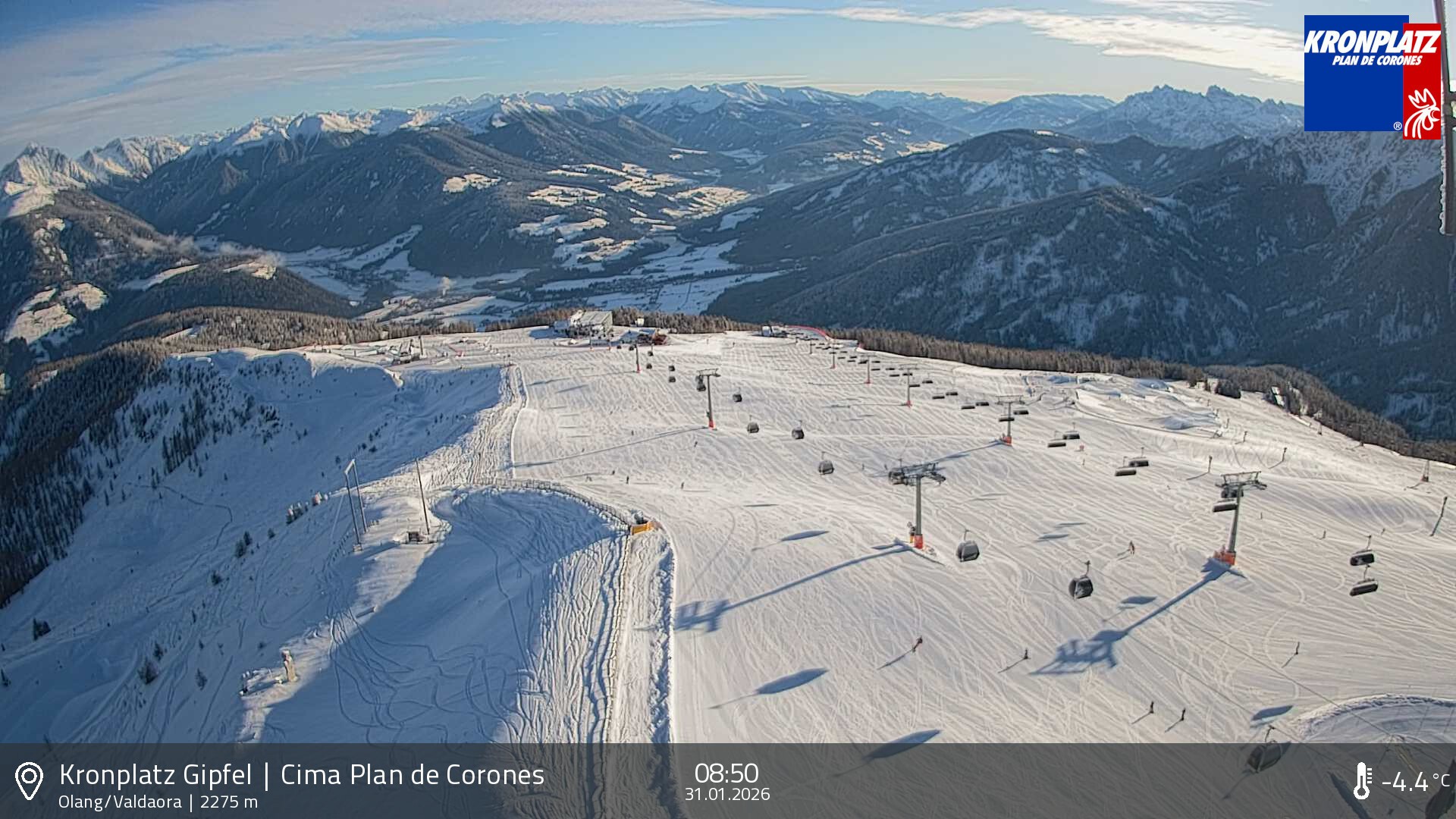 Archiv Foto Webcam Olang, Südtirol