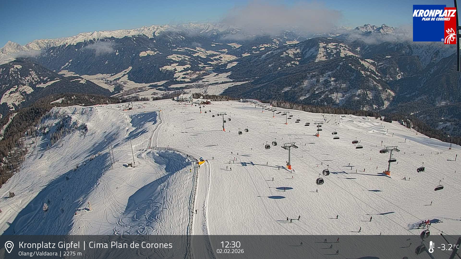 Archiv Foto Webcam Olang, Südtirol