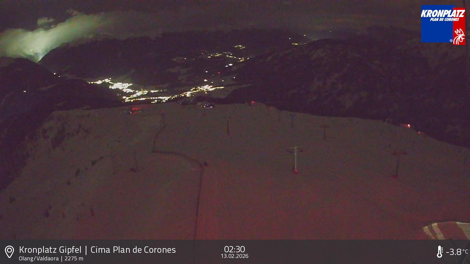 Archived image Webcam Olang, South Tyrol