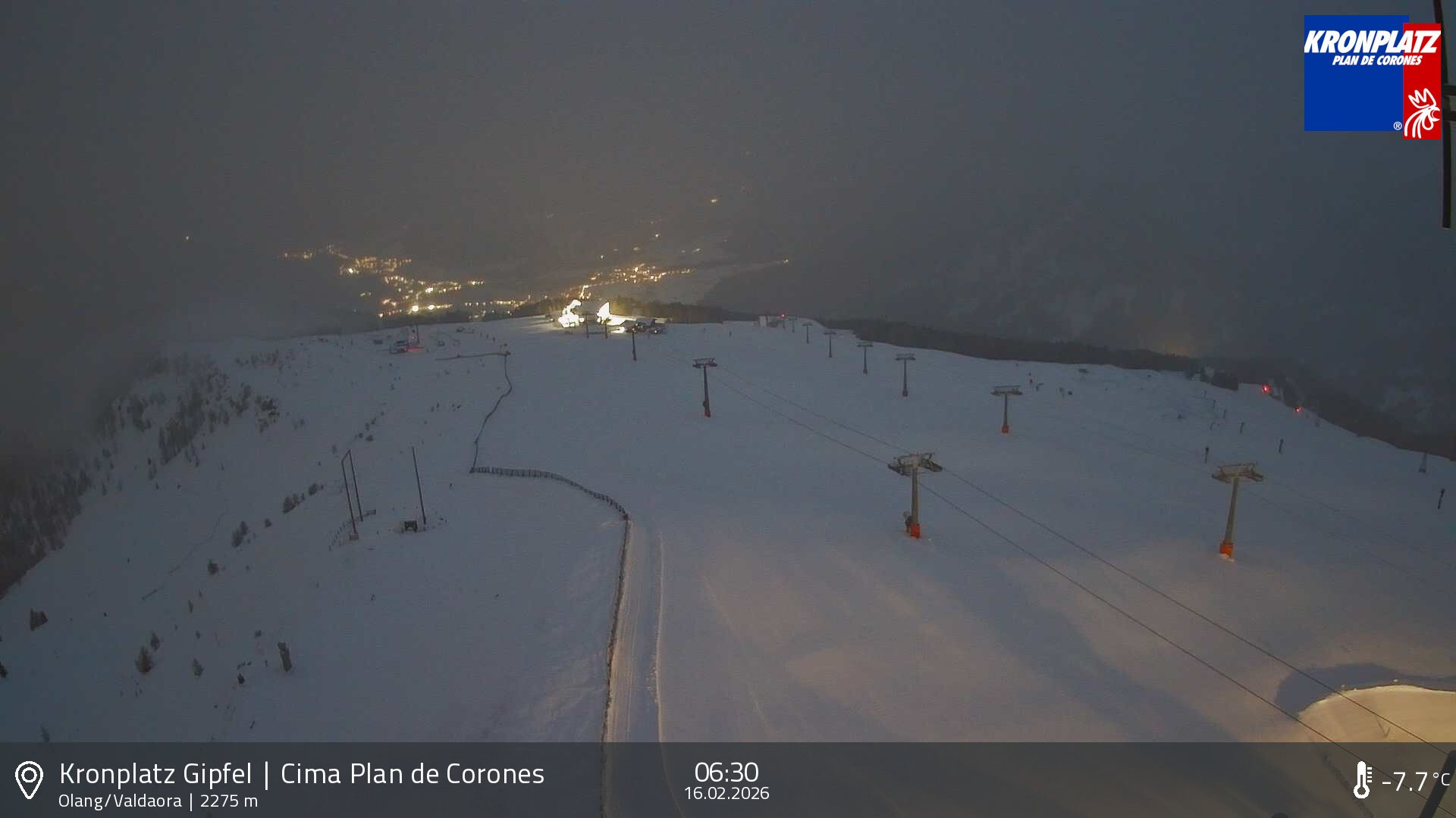 Archiv Foto Webcam Olang, Südtirol