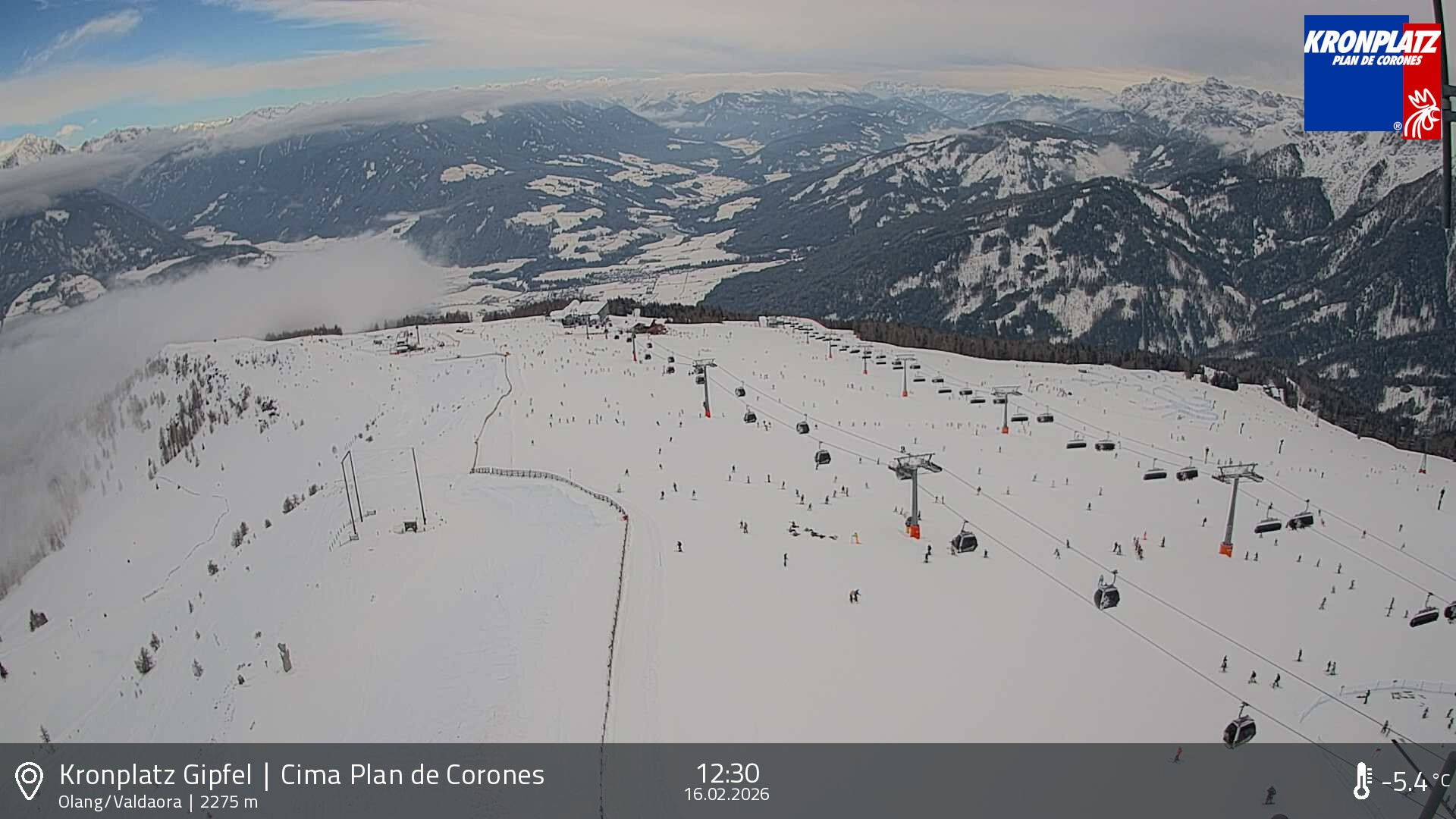 Archiv Foto Webcam Olang, Südtirol