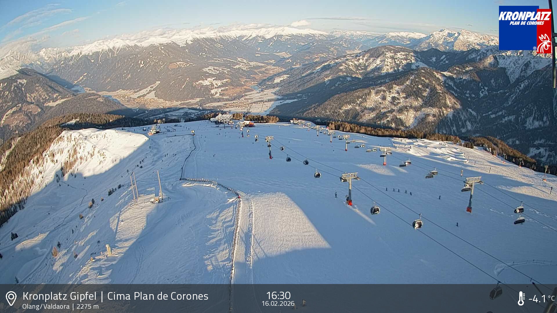 Archiv Foto Webcam Olang, Südtirol