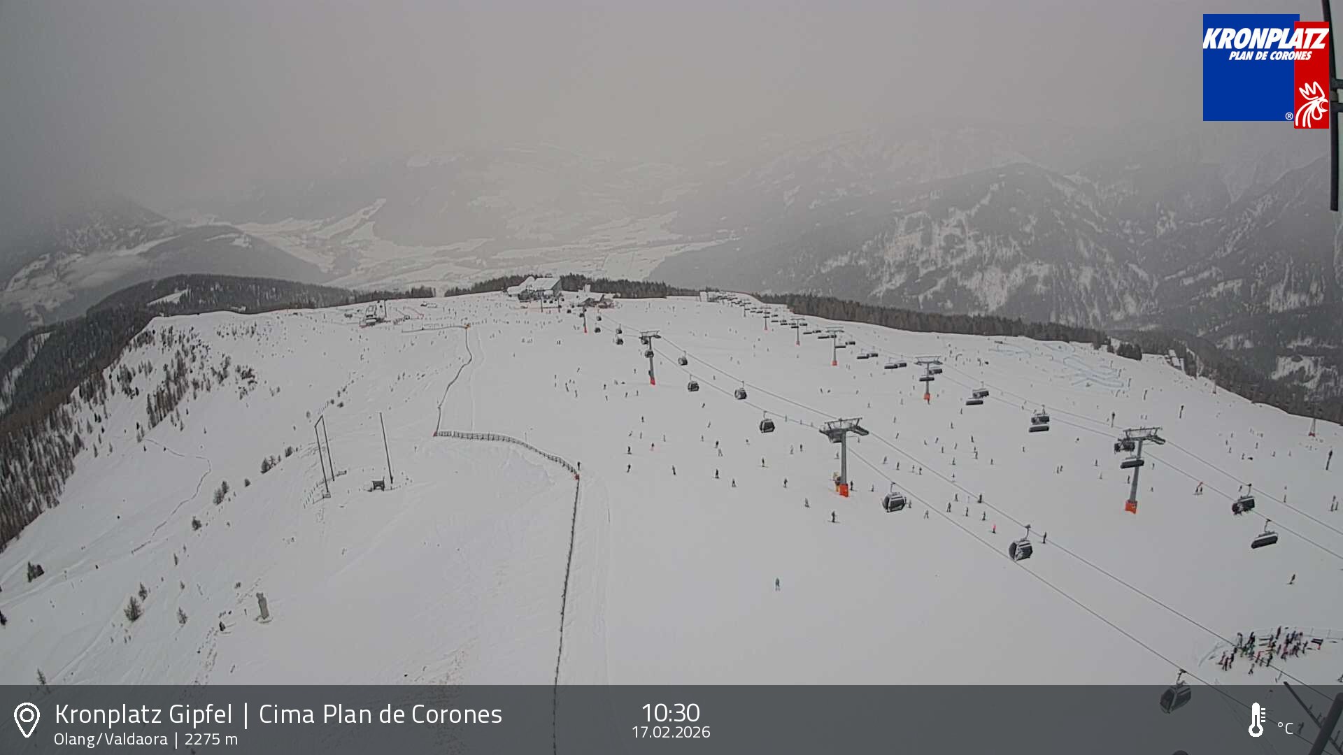 Archiv Foto Webcam Olang, Südtirol