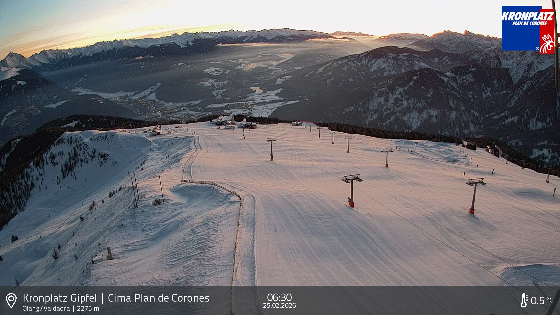 Archiv Foto Webcam Olang, Südtirol