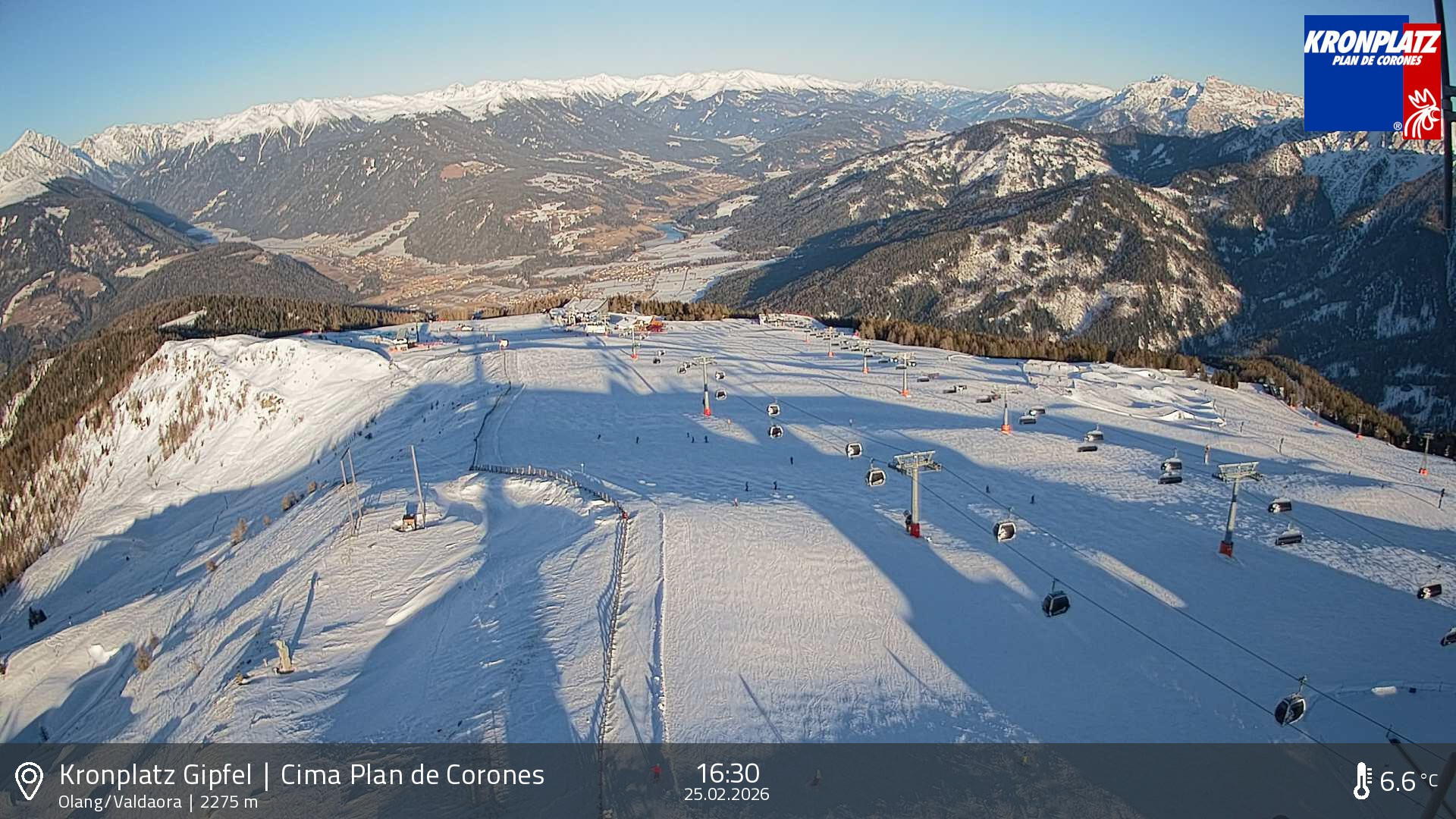 Archiv Foto Webcam Olang, Südtirol