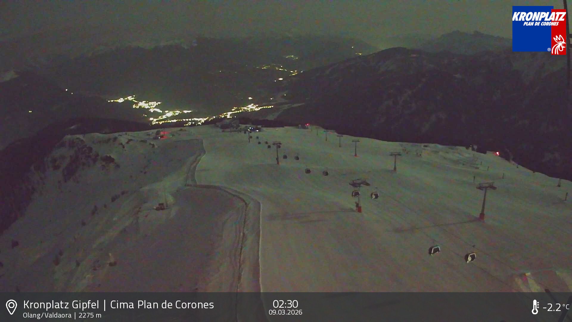 Archiv Foto Webcam Olang, Südtirol