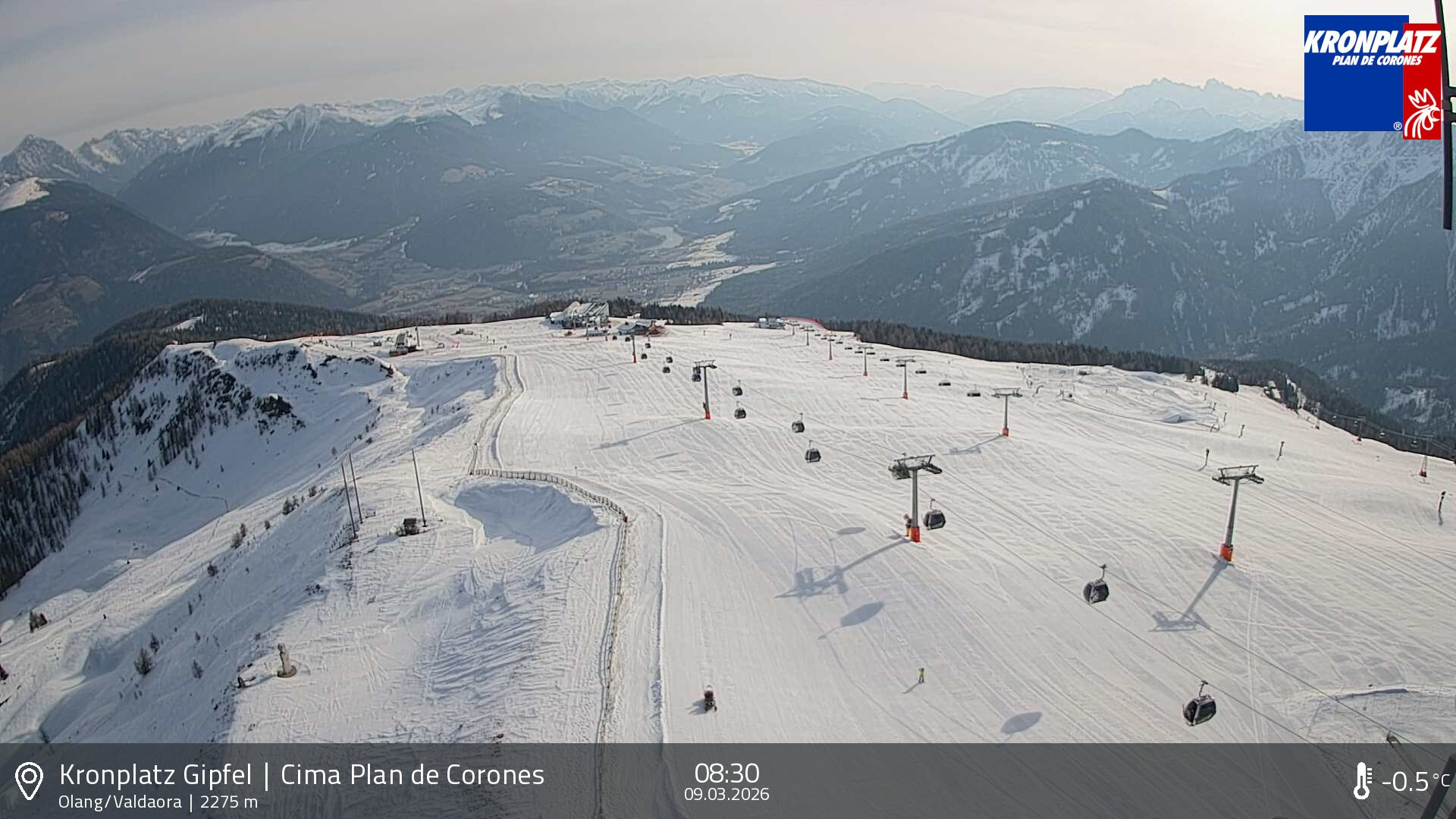 Archiv Foto Webcam Olang, Südtirol