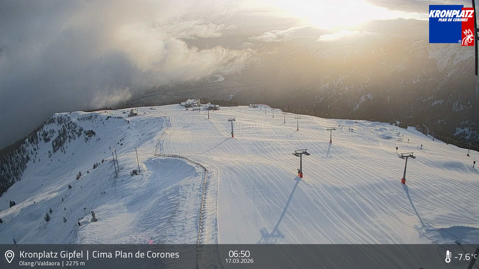Archiv Foto Webcam Olang, Südtirol