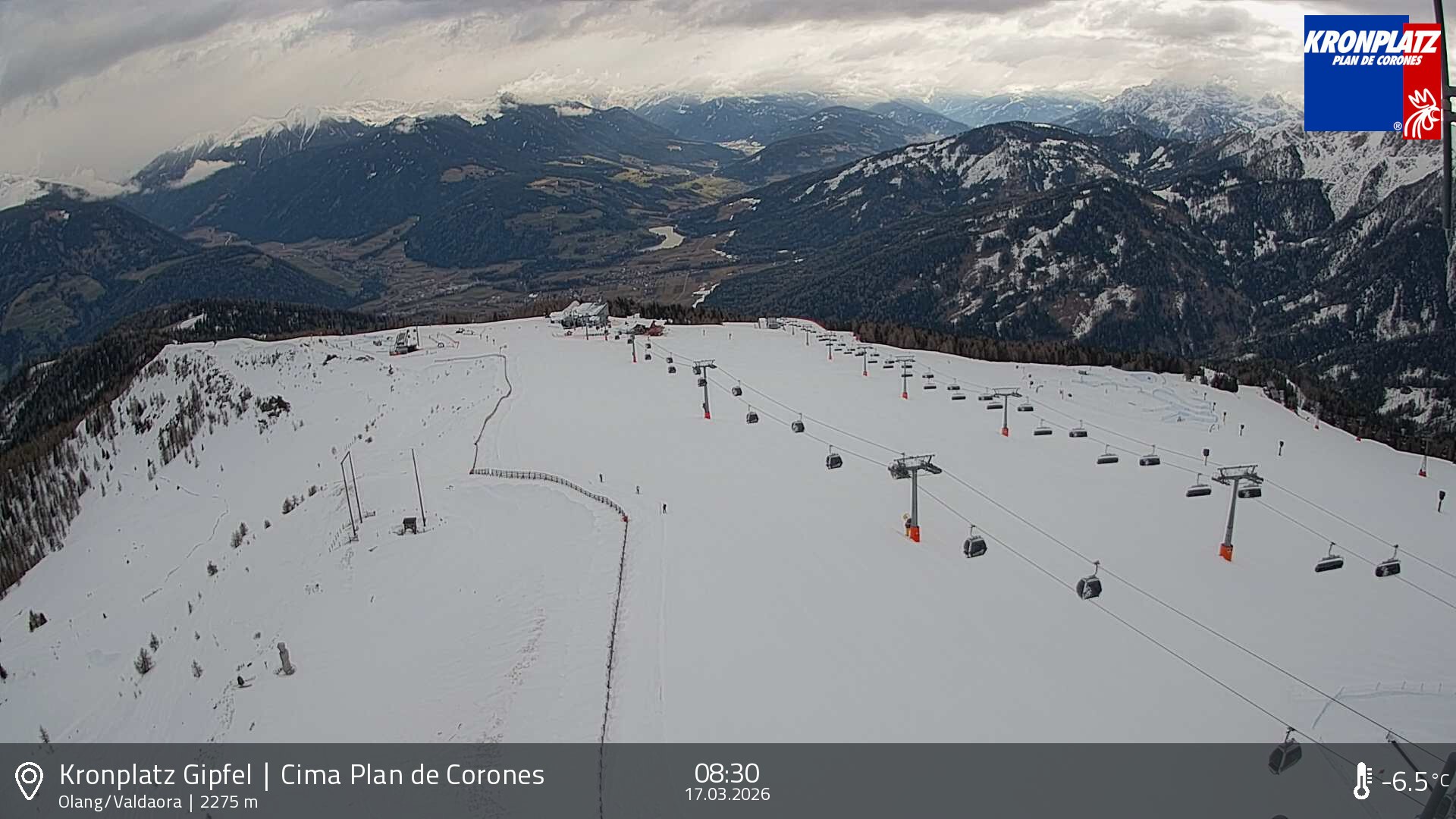 Archiv Foto Webcam Olang, Südtirol