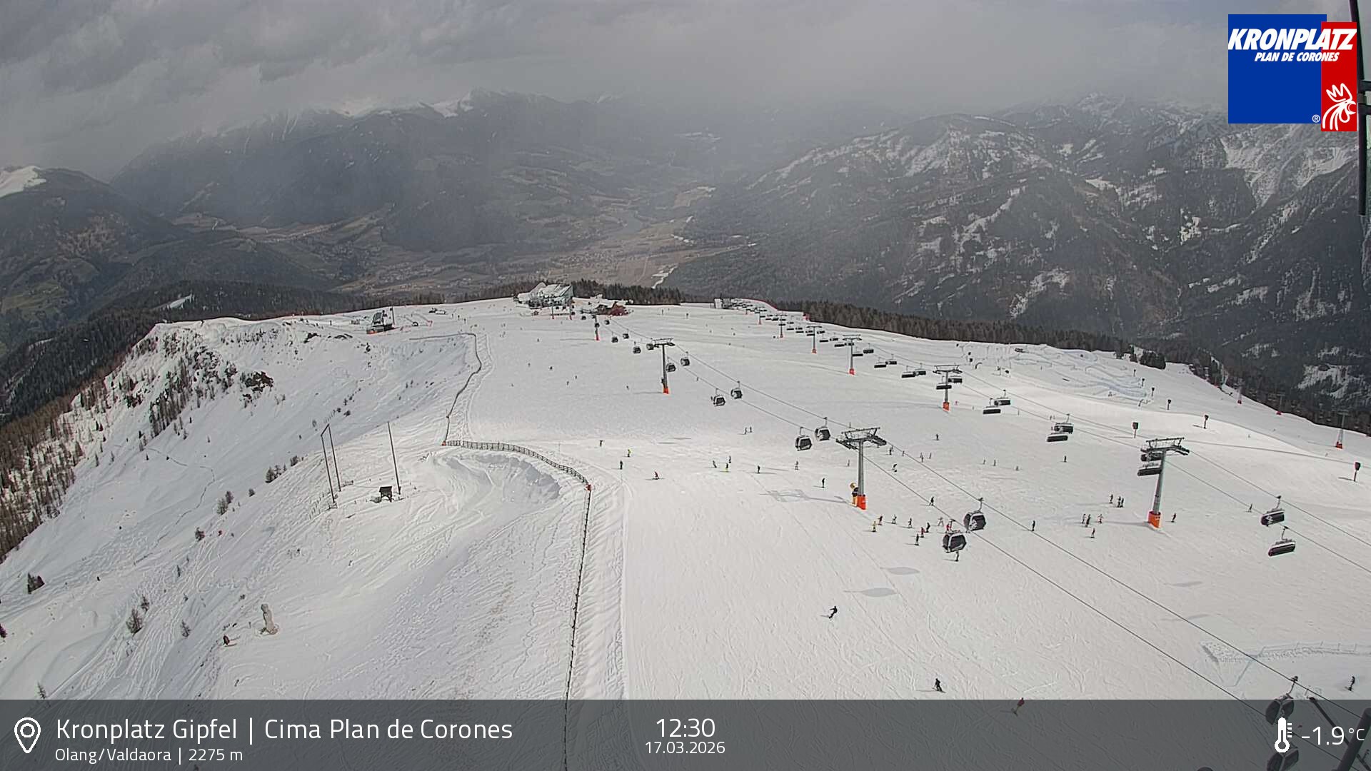 Archiv Foto Webcam Olang, Südtirol