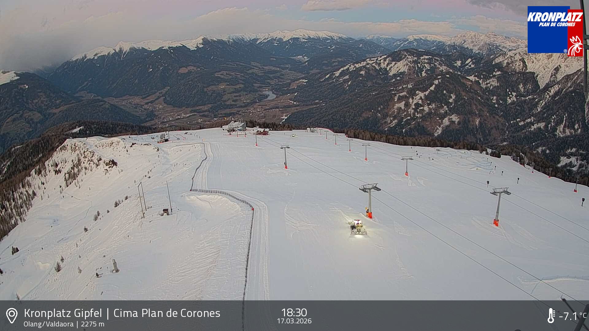 Archiv Foto Webcam Olang, Südtirol