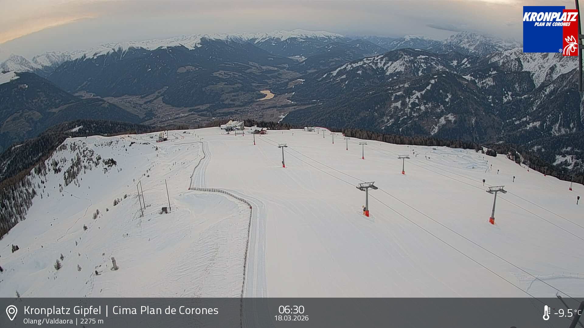 Archiv Foto Webcam Olang, Südtirol