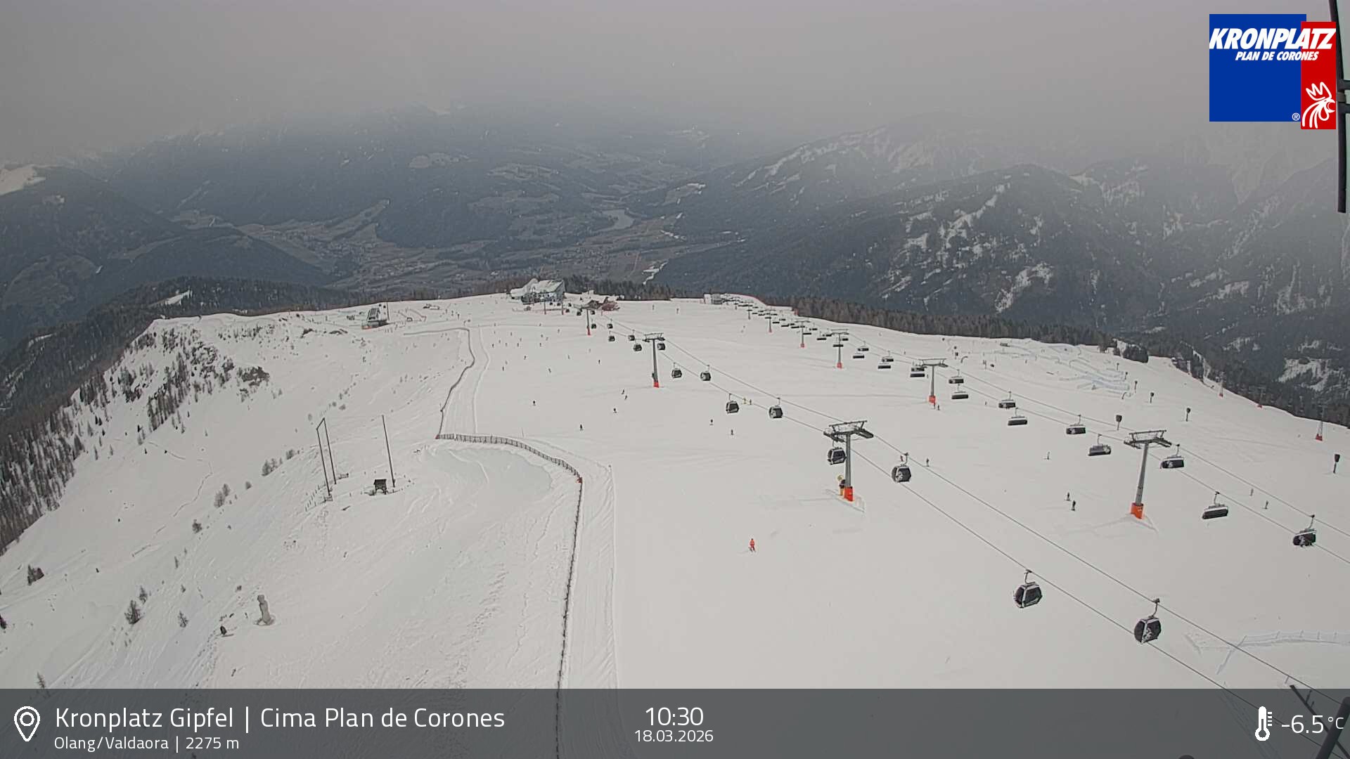 Archiv Foto Webcam Olang, Südtirol