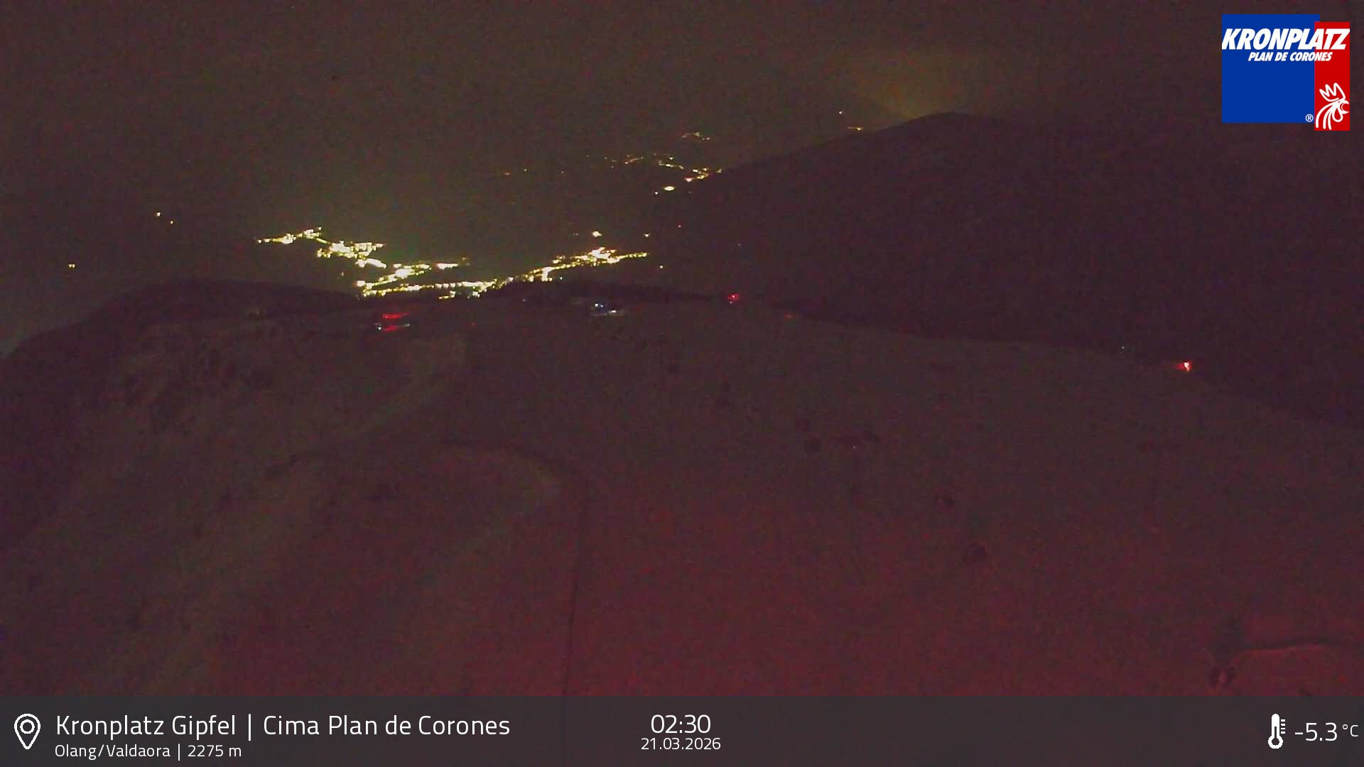 Archived image Webcam Olang, South Tyrol