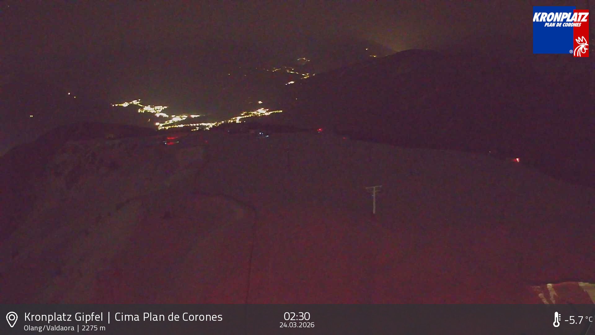 Archiv Foto Webcam Olang, Südtirol