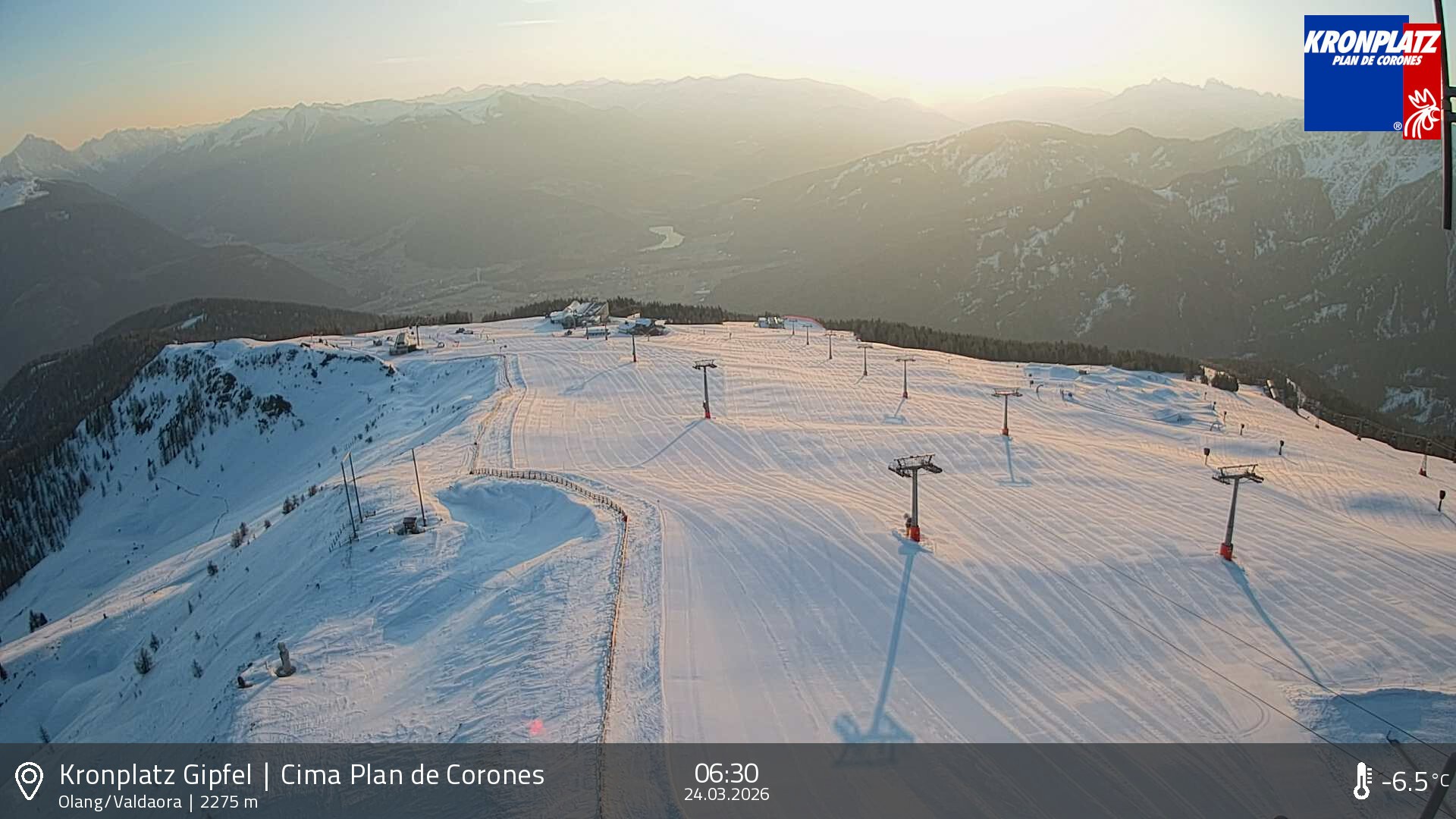 Archiv Foto Webcam Olang, Südtirol