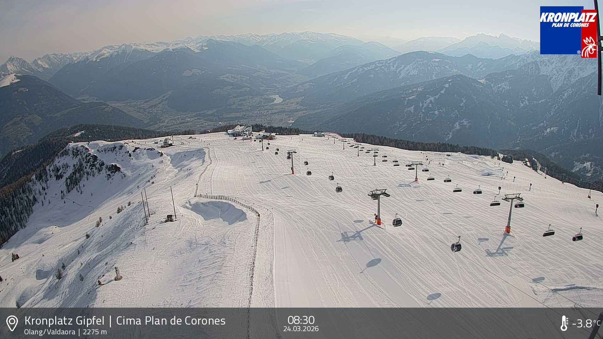 Archiv Foto Webcam Olang, Südtirol