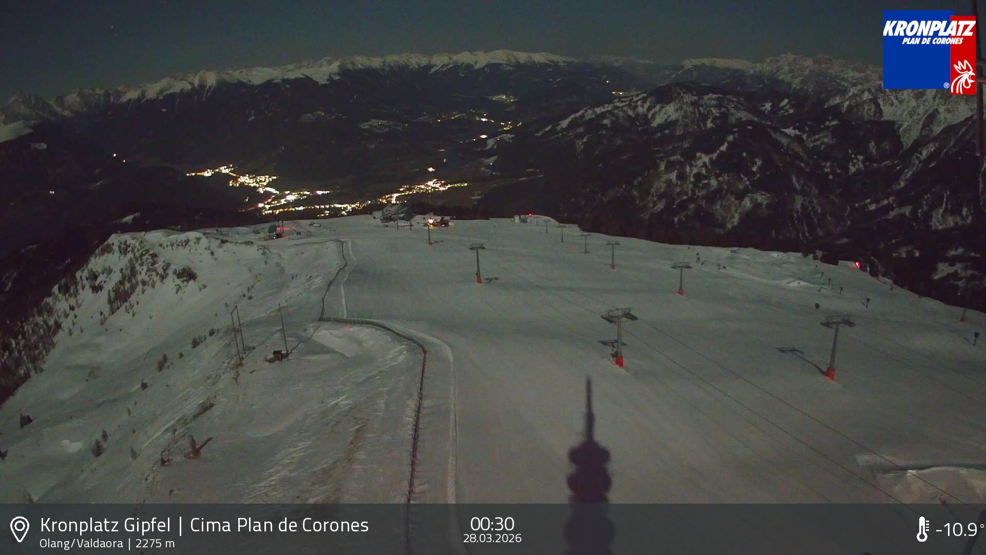 Archiv Foto Webcam Olang, Südtirol