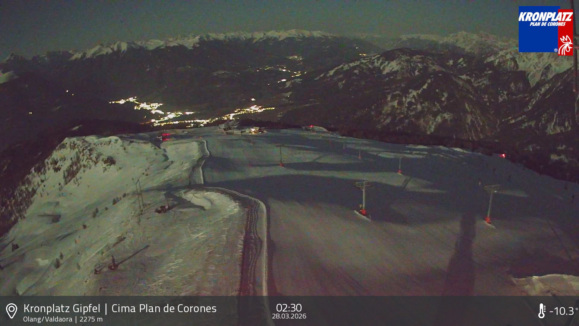 Archiv Foto Webcam Olang, Südtirol