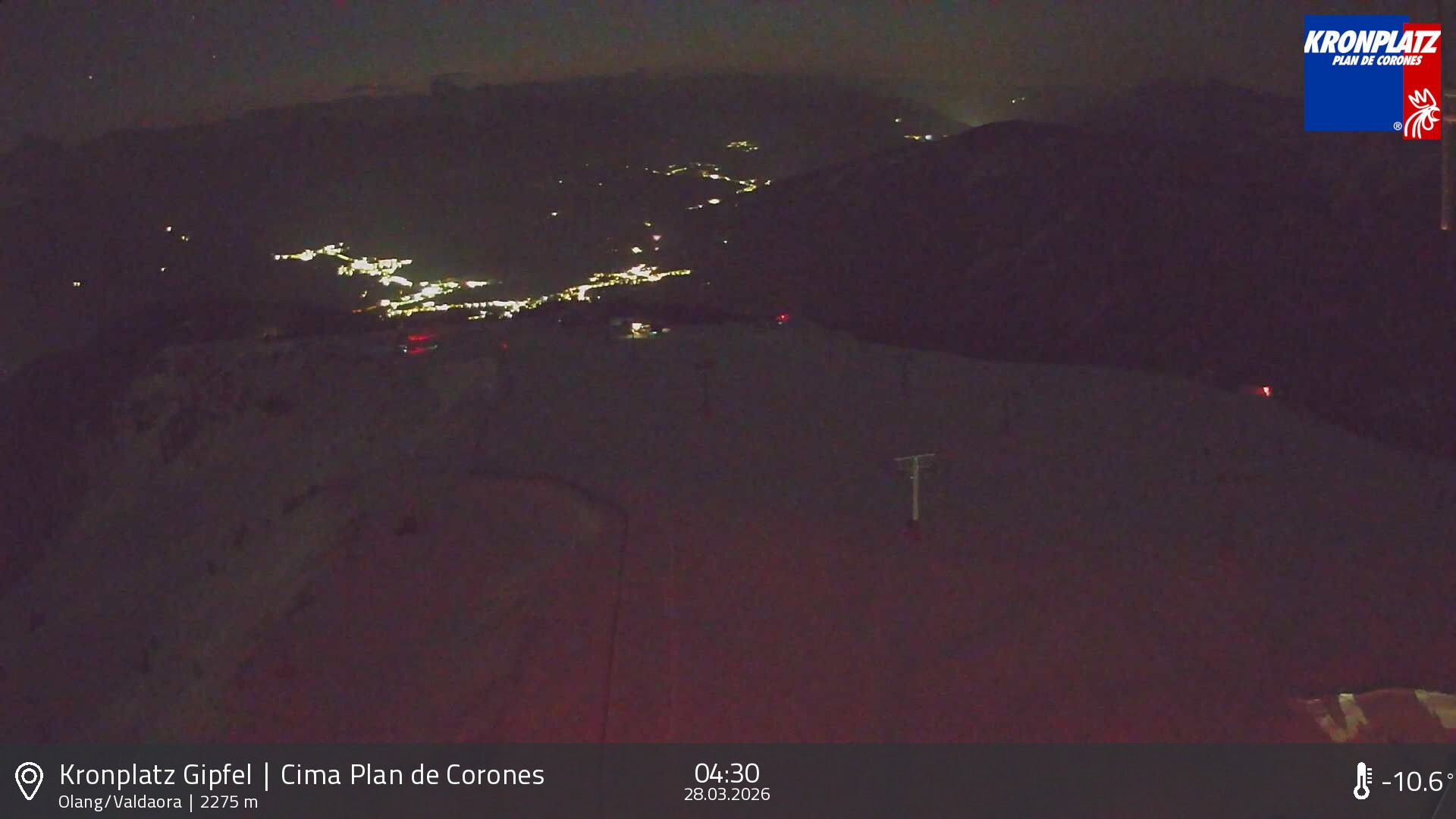 Archiv Foto Webcam Olang, Südtirol