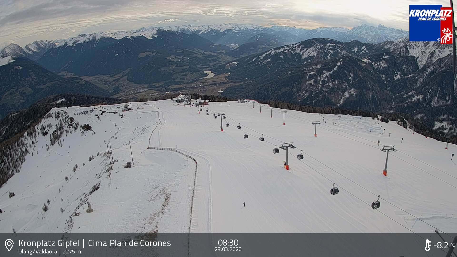 Archiv Foto Webcam Olang, Südtirol