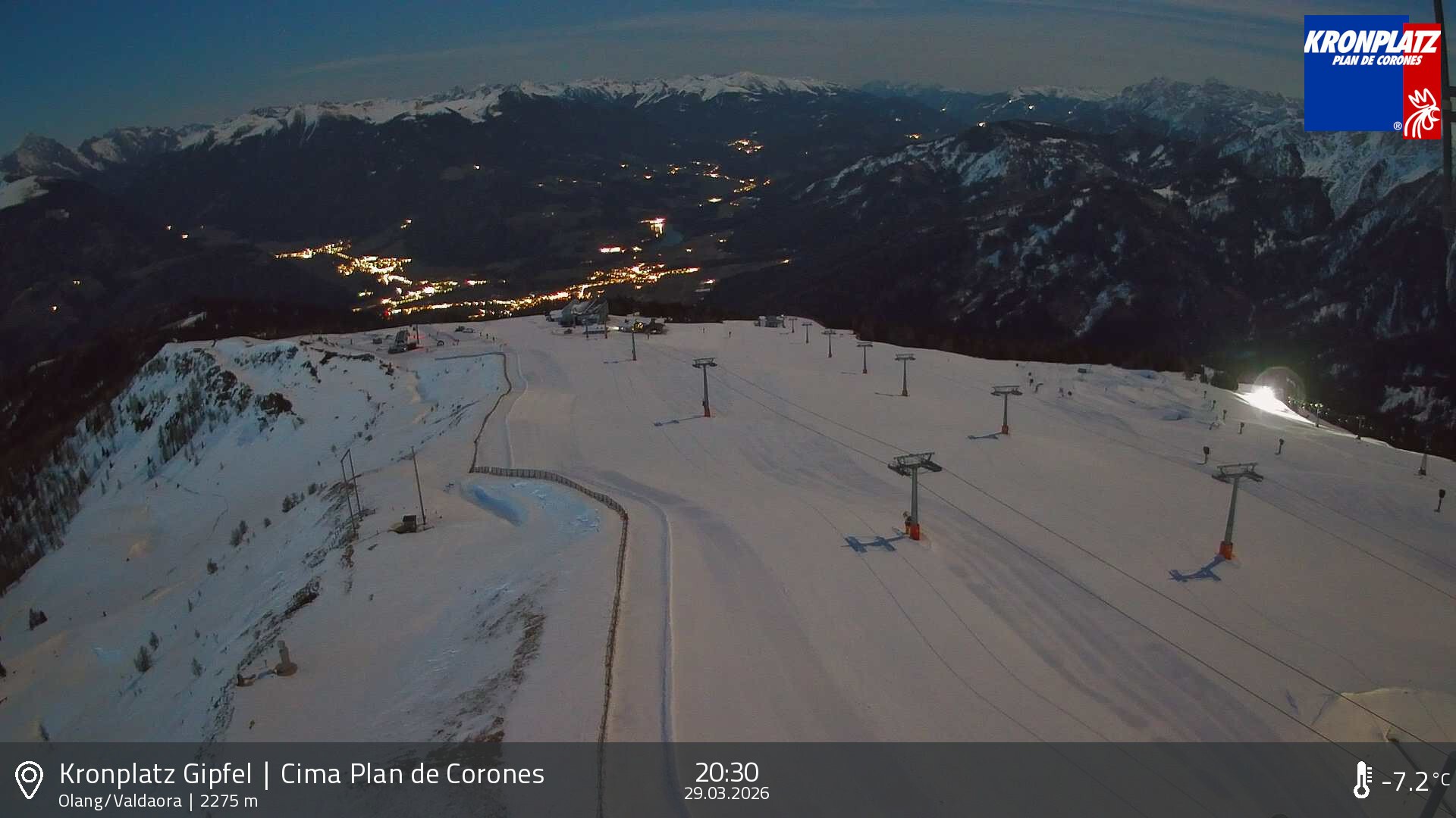 Archiv Foto Webcam Olang, Südtirol