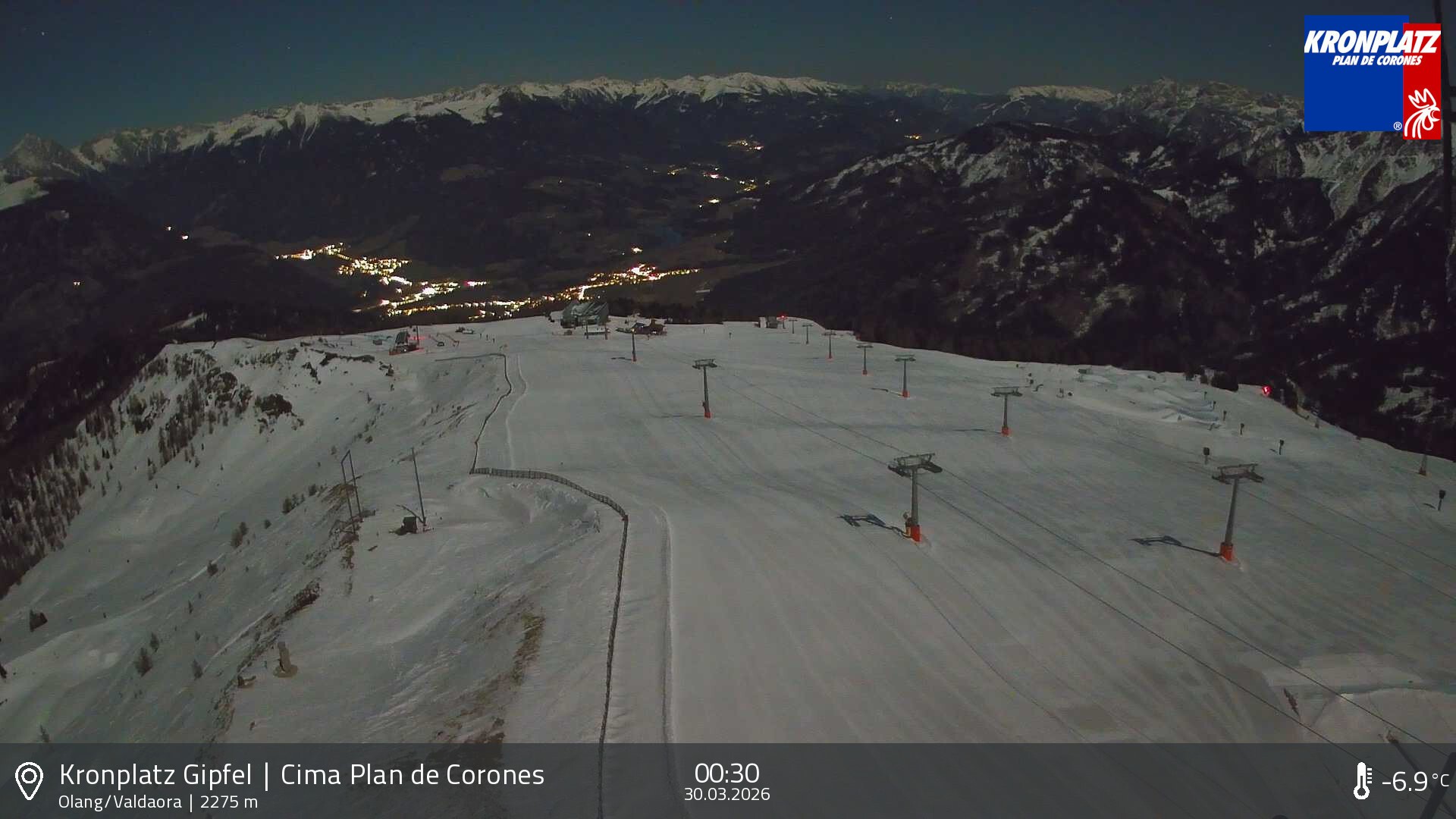 Archiv Foto Webcam Olang, Südtirol