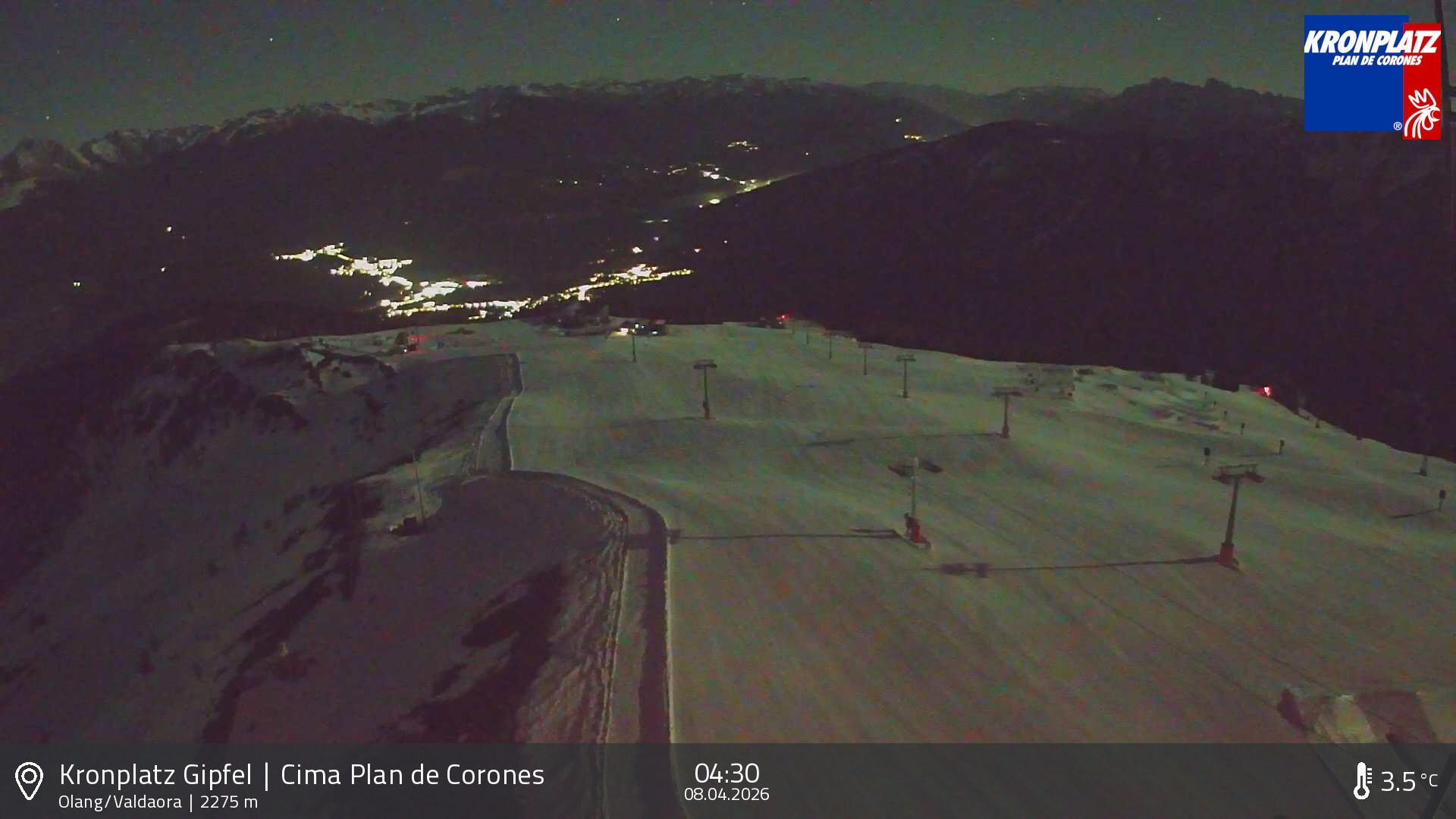 Archiv Foto Webcam Olang, Südtirol