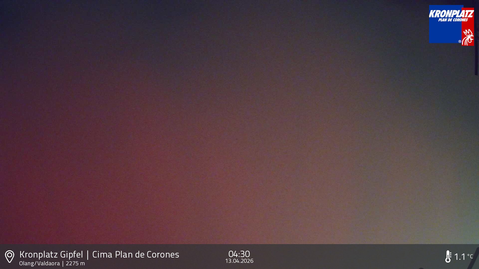 Archived image Webcam Olang, South Tyrol