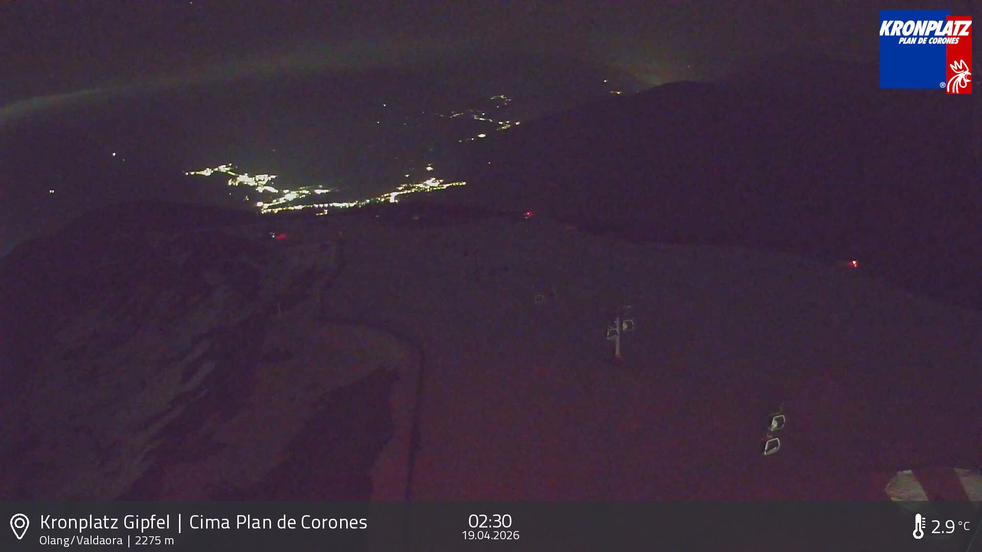 Archiv Foto Webcam Olang, Südtirol
