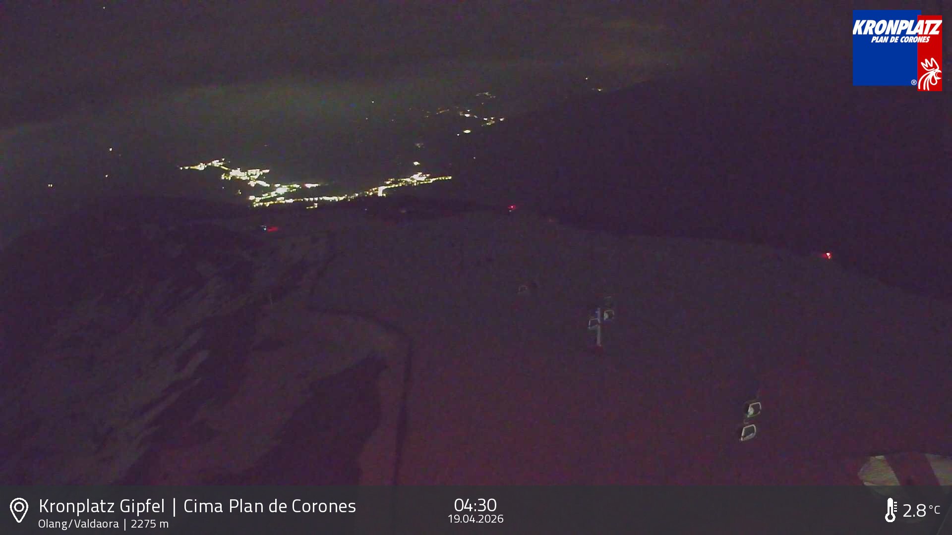 Archiv Foto Webcam Olang, Südtirol