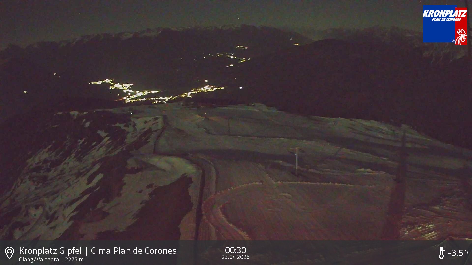 Archiv Foto Webcam Olang, Südtirol