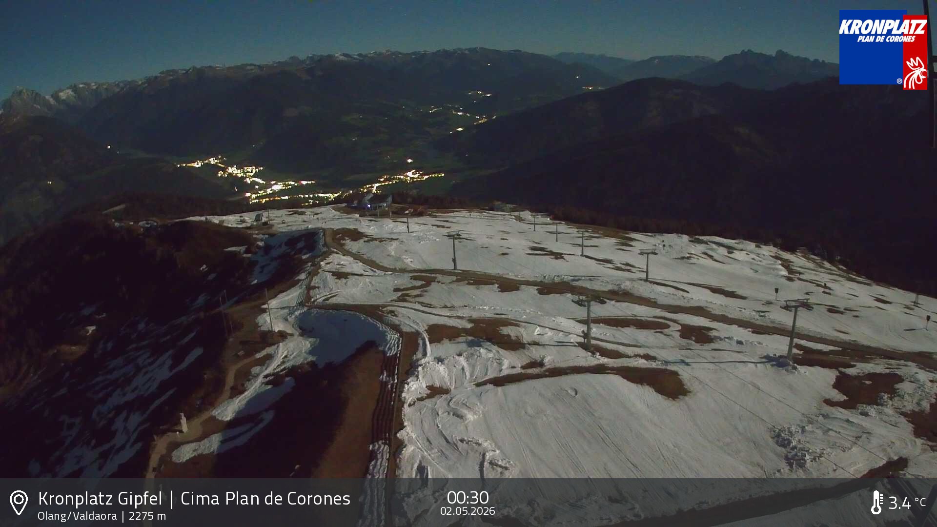 Archiv Foto Webcam Olang, Südtirol