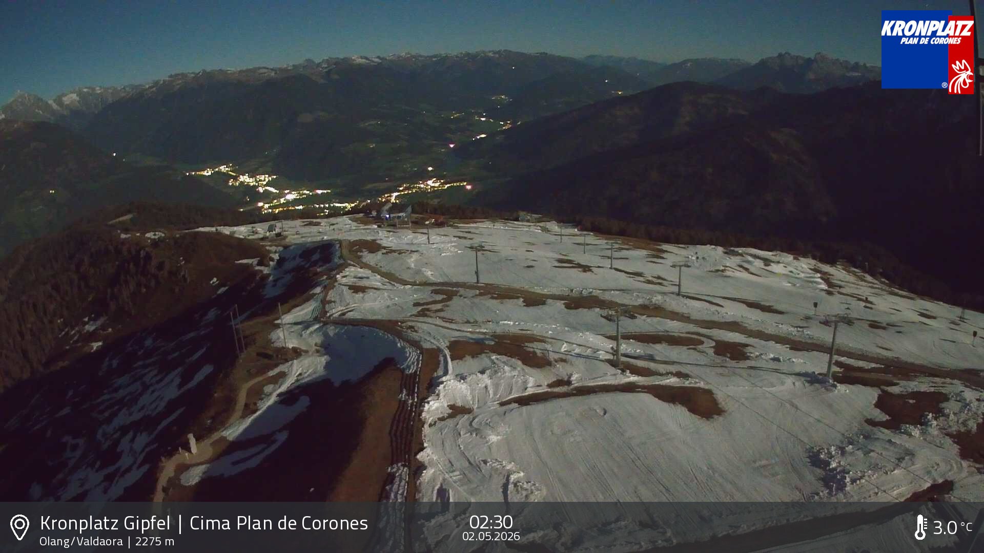 Archiv Foto Webcam Olang, Südtirol