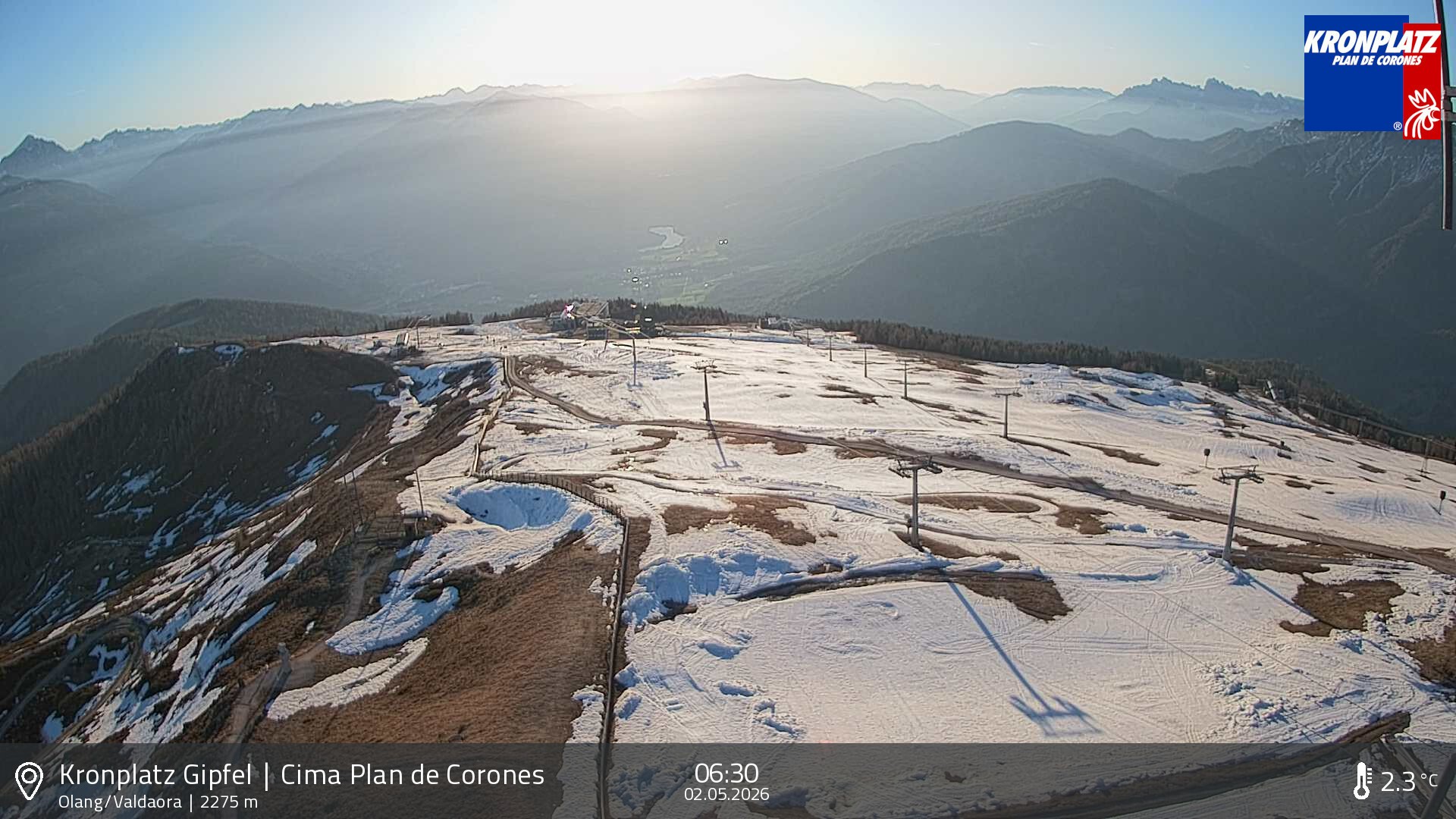 Archiv Foto Webcam Olang, Südtirol