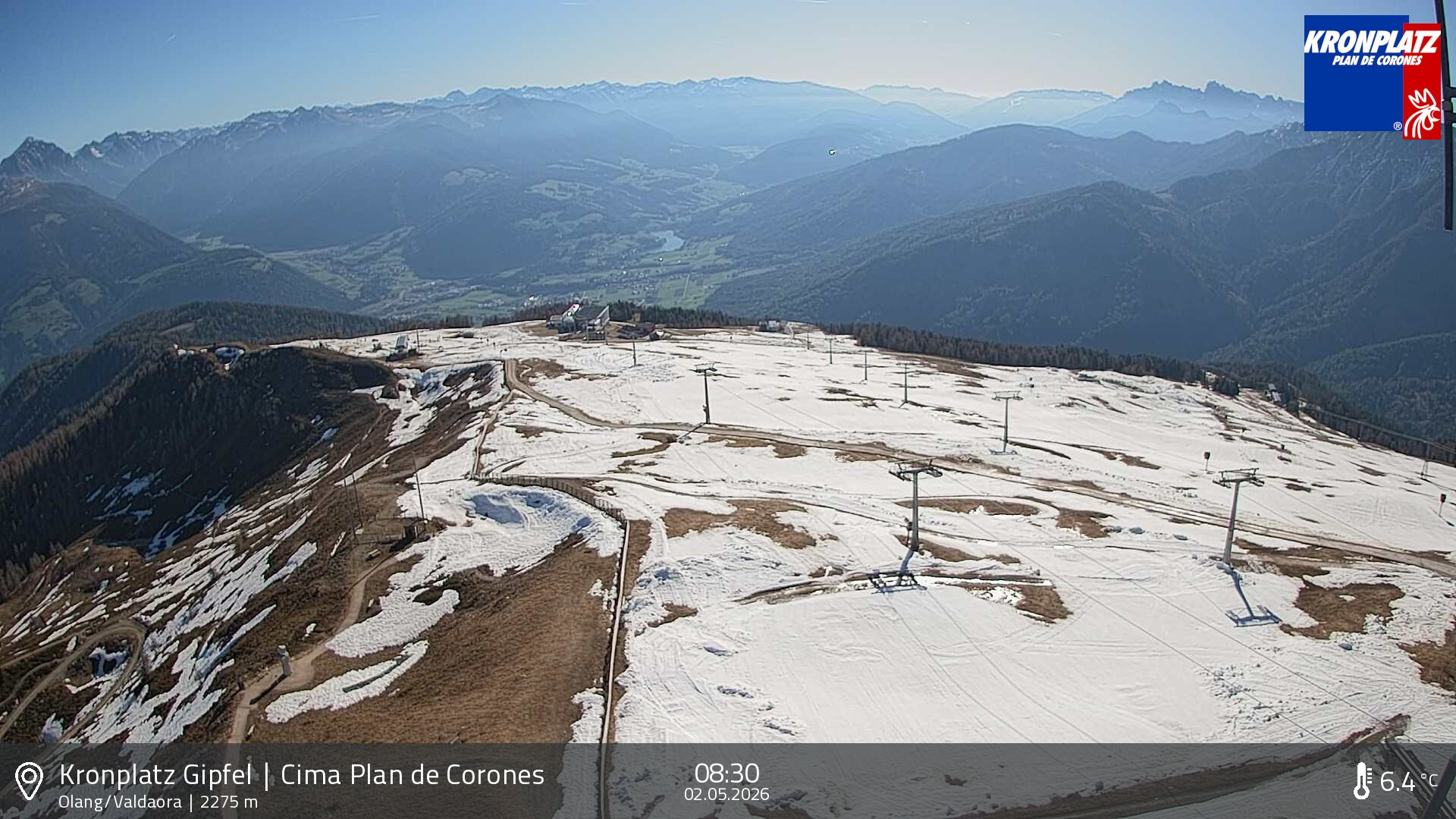 Archiv Foto Webcam Olang, Südtirol