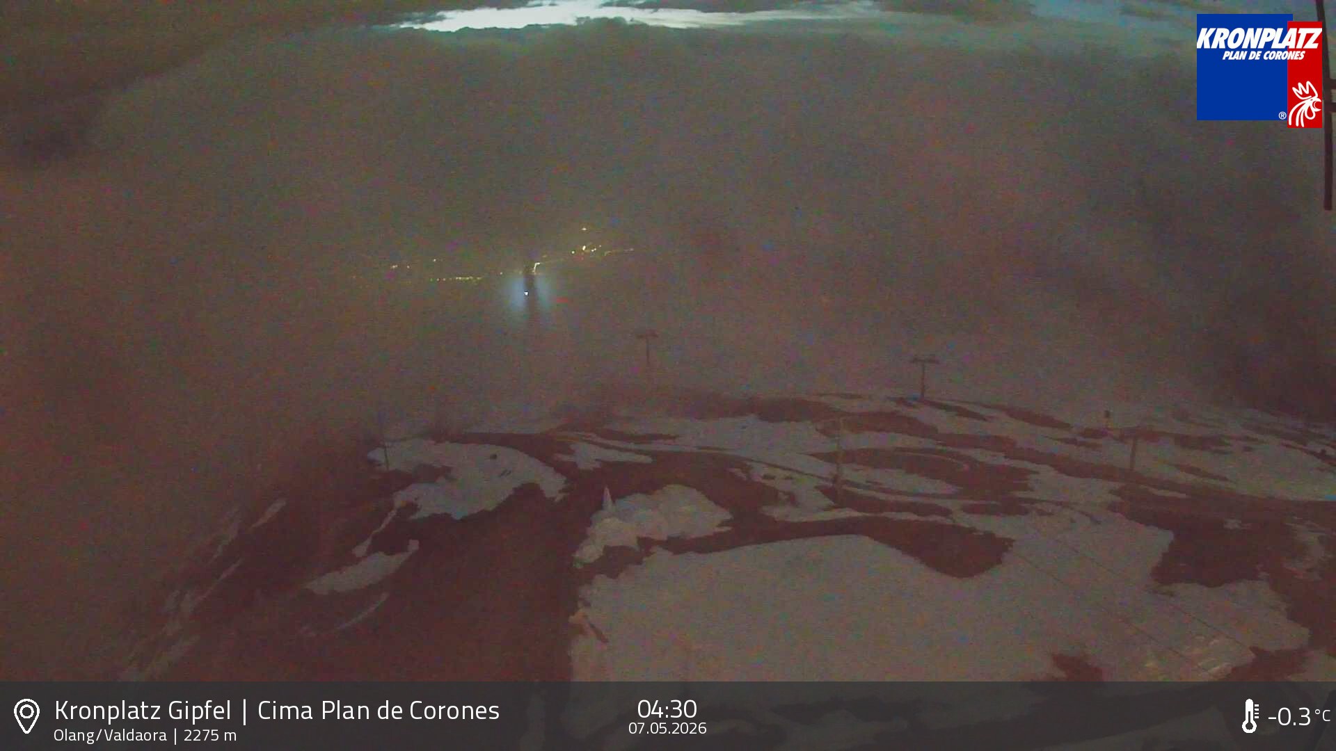 Archived image Webcam Olang, South Tyrol
