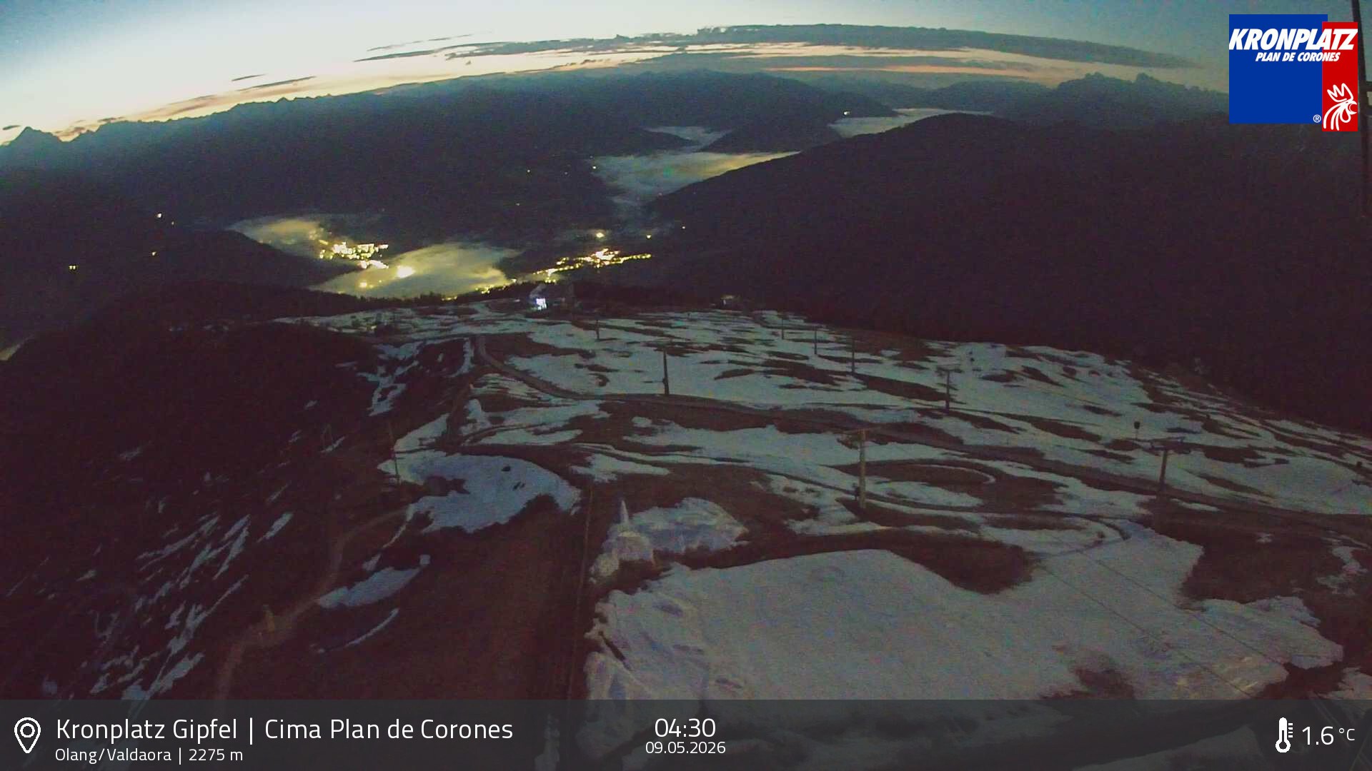 Archiv Foto Webcam Olang, Südtirol