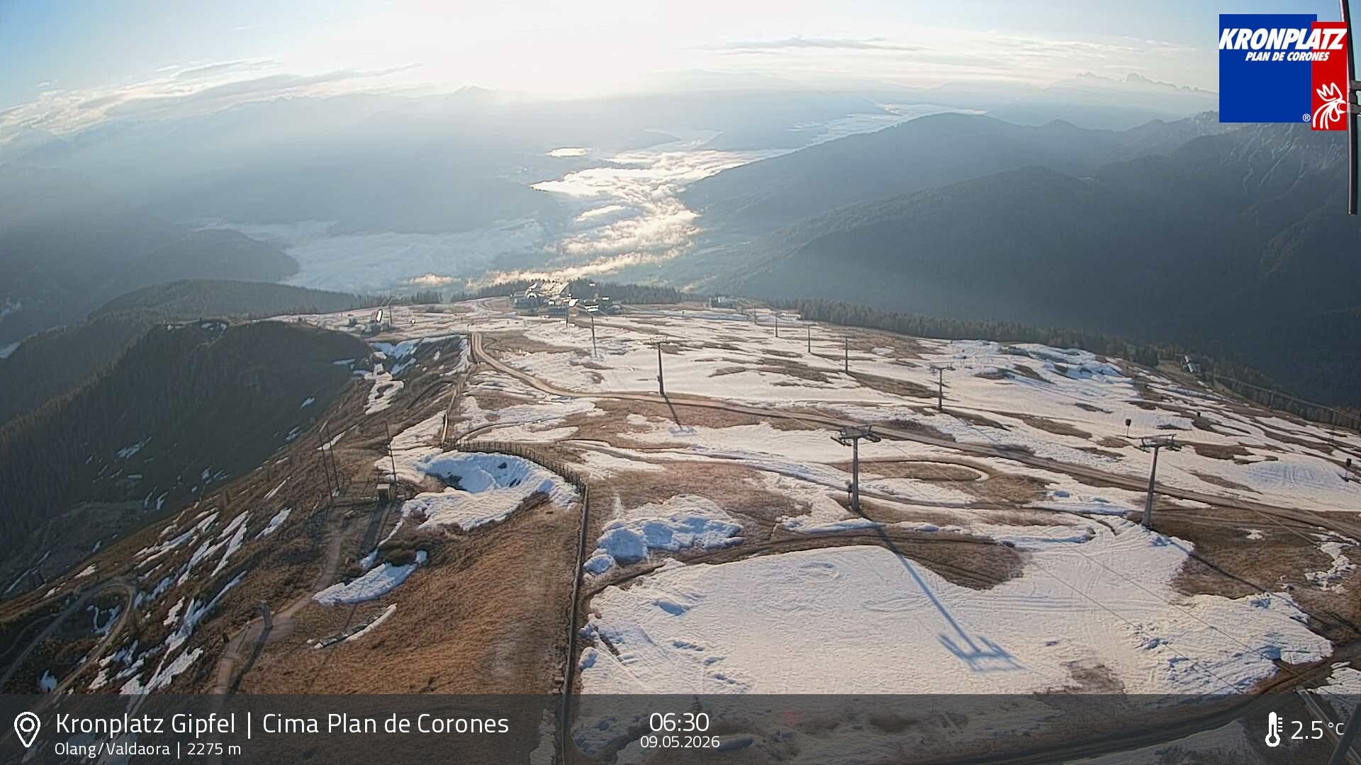 Archiv Foto Webcam Olang, Südtirol