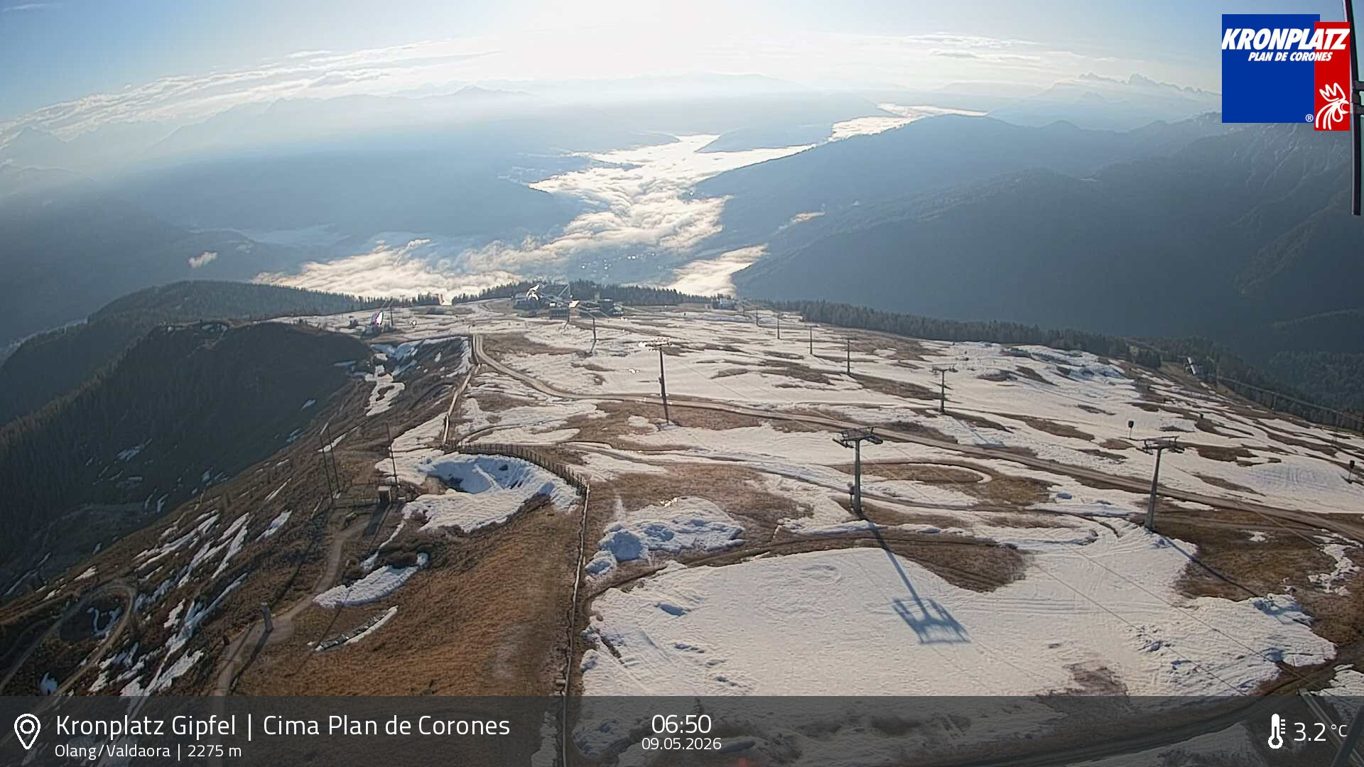 Archiv Foto Webcam Olang, Südtirol