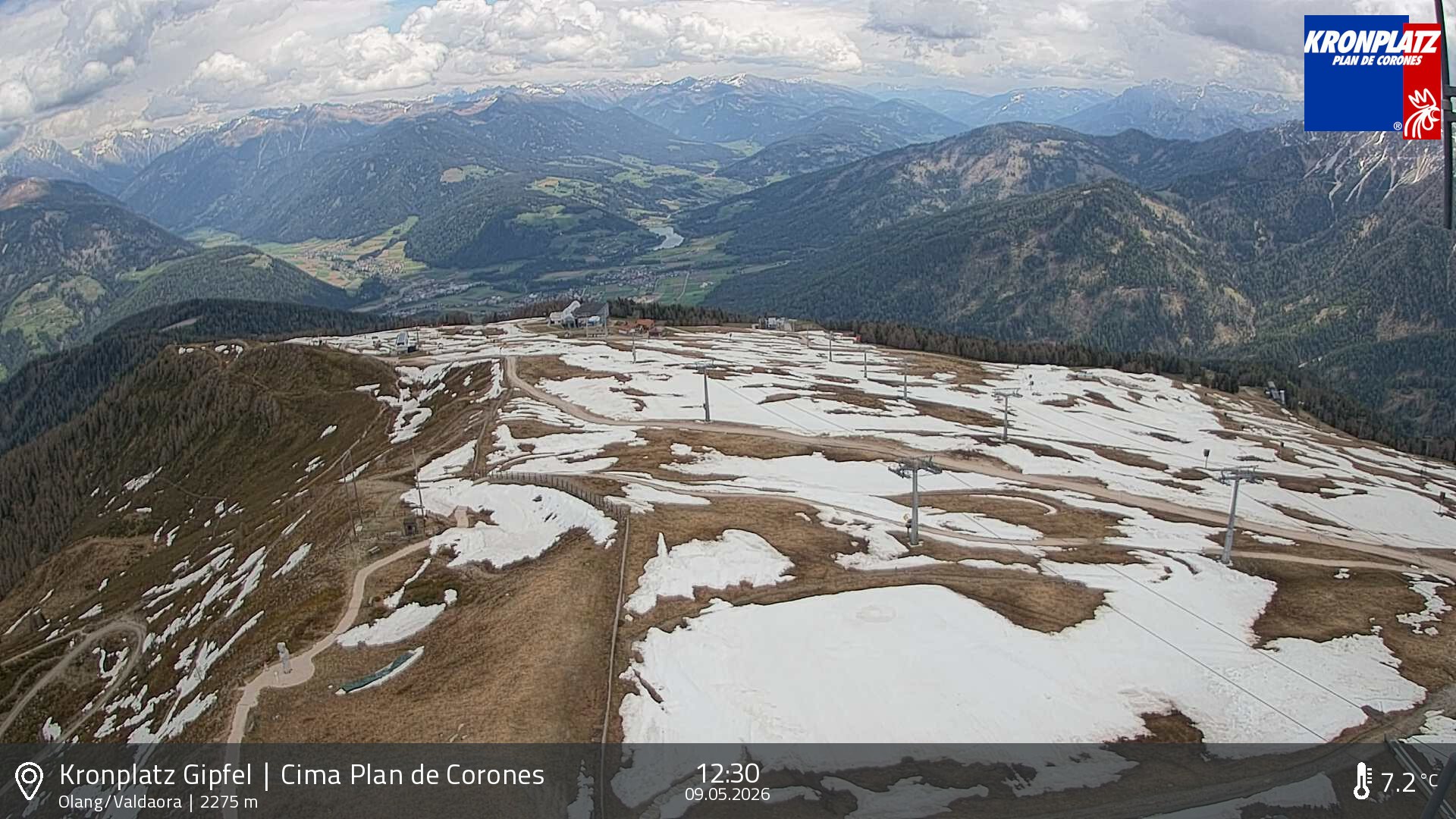 Archiv Foto Webcam Olang, Südtirol