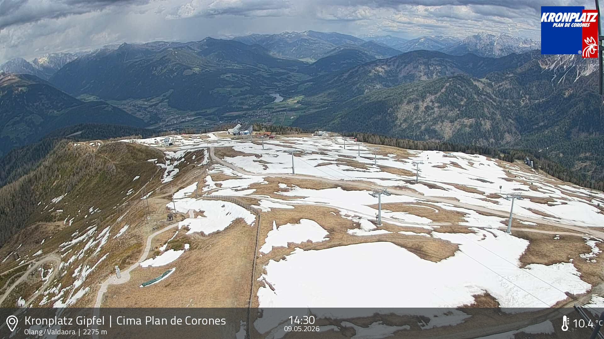 Archiv Foto Webcam Olang, Südtirol