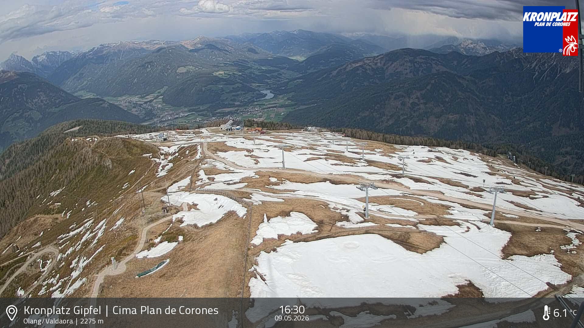 Archiv Foto Webcam Olang, Südtirol