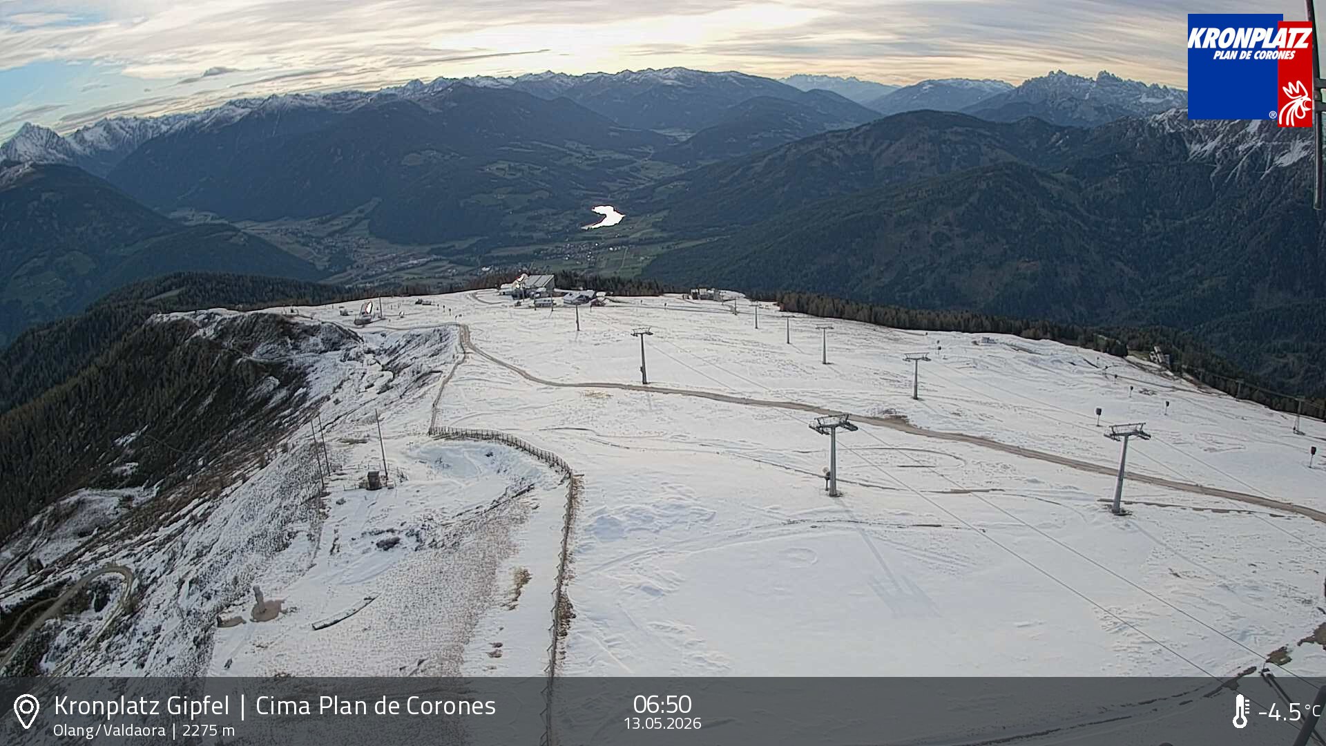 Archiv Foto Webcam Olang, Südtirol